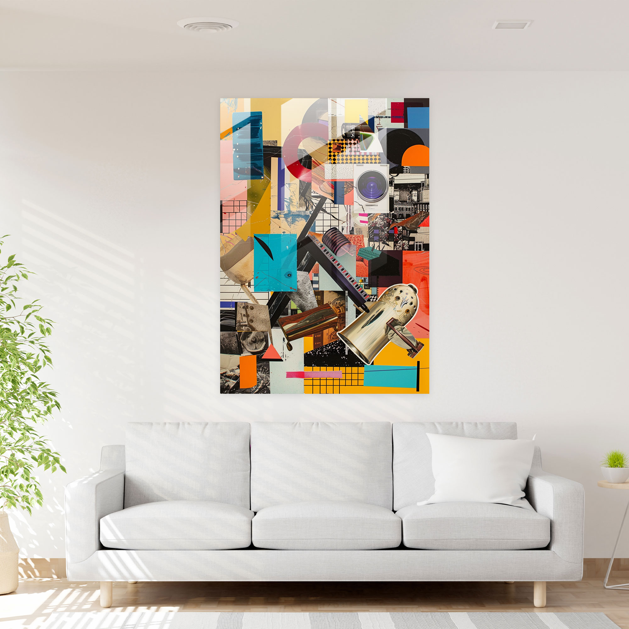 Playful Dadaism Glass Art - Dadaism, Modern Art, Dadaism Art Style, Glass Art