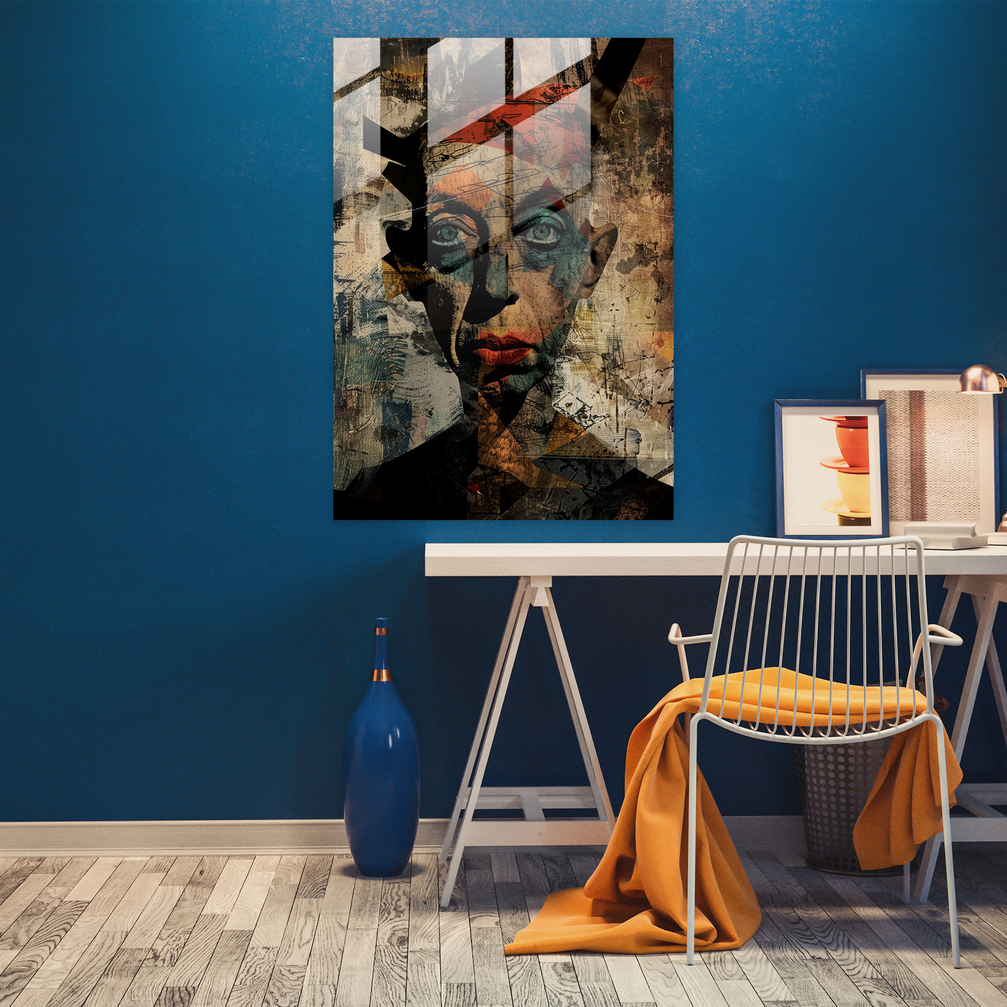 Exaggerated Dadaism Glass Art - Dadaism, Home Decoration, Wall Decoration, Glass Art
