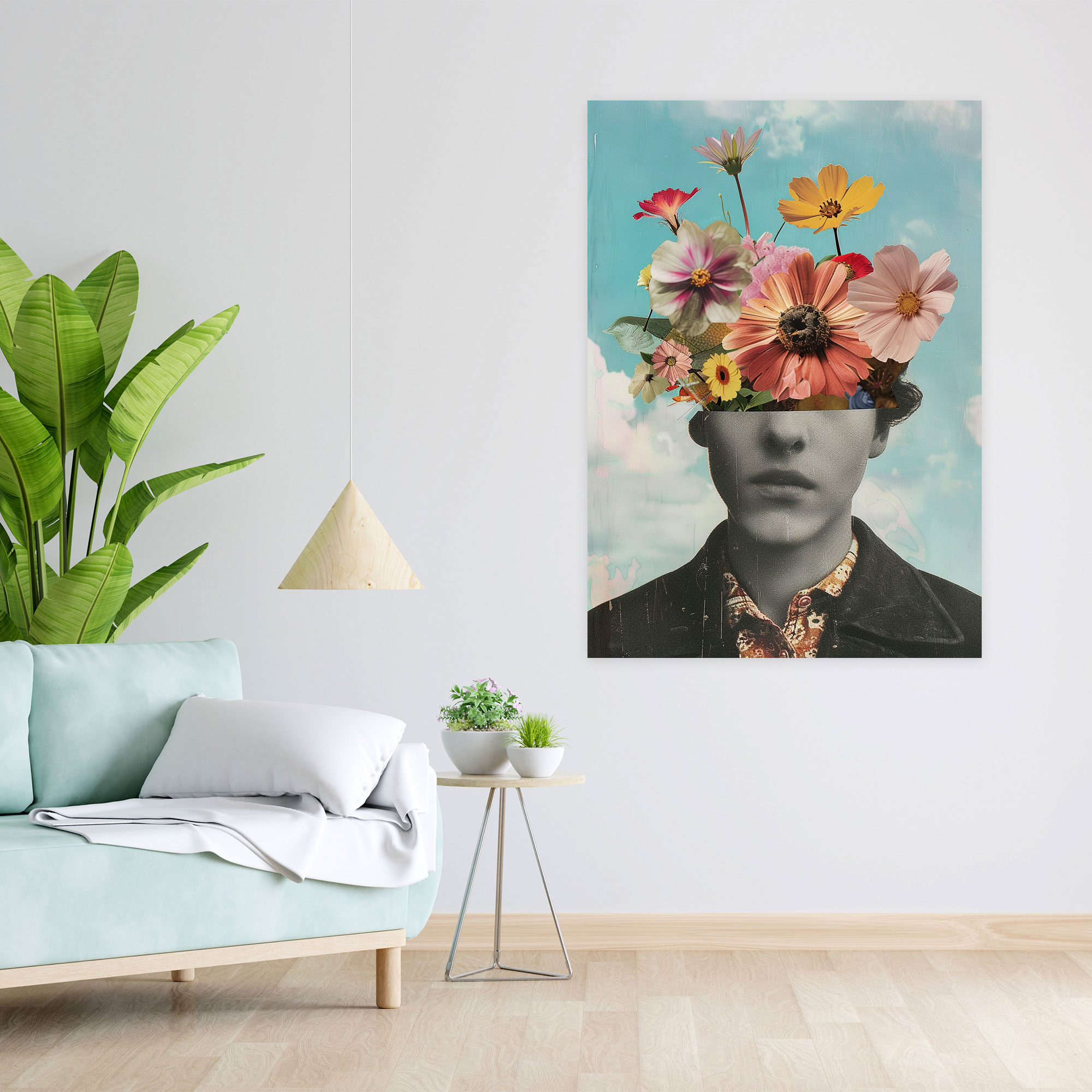 Dadaism Wall Art - Surreal Collage Canvas Print - Dadaism, Canvas Wall Art, Home Decoration, Dadaism