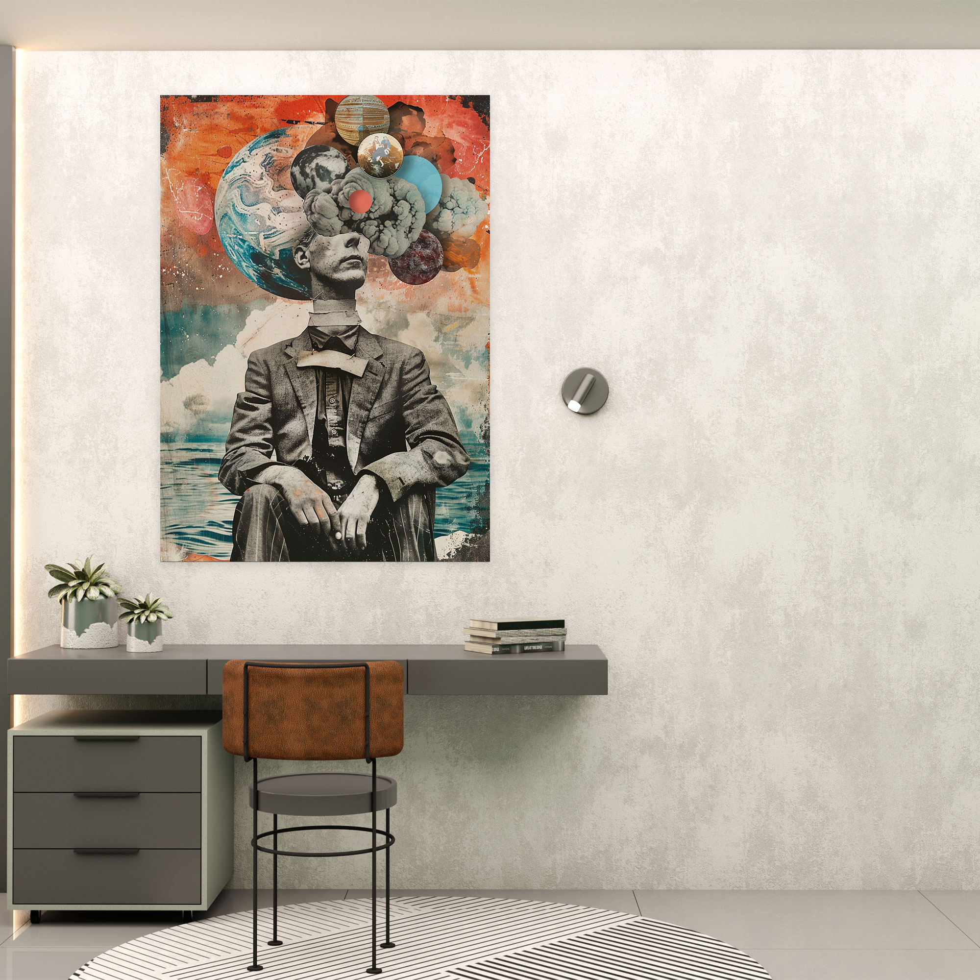 Dadaism Canvas Print - Whimsical Collage Wall Art - Dadaism, Dadaism, Home Decoration, Wall Decoration