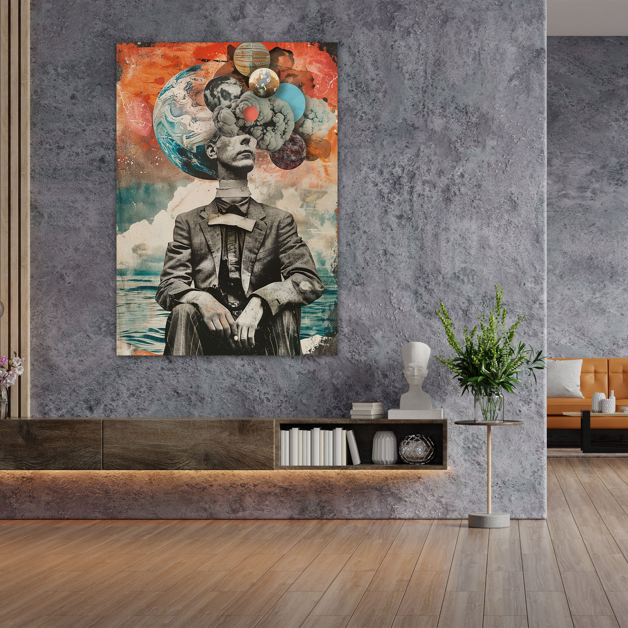 Dadaism Canvas Print - Whimsical Collage Wall Art - Dadaism, Dadaism, Home Decoration, Wall Decoration