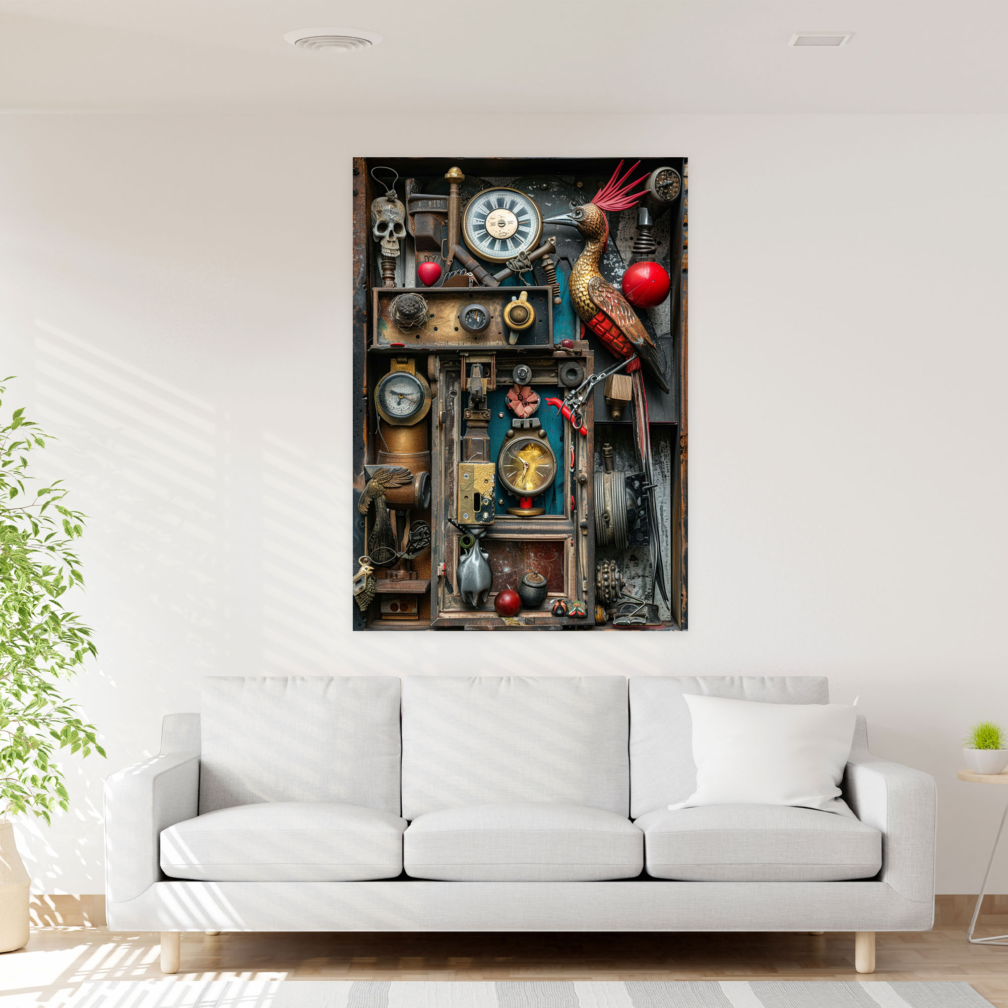 Dadaism Wall Decoration - Dadaism, Dadaism, Canvas Wall Art, Canvas