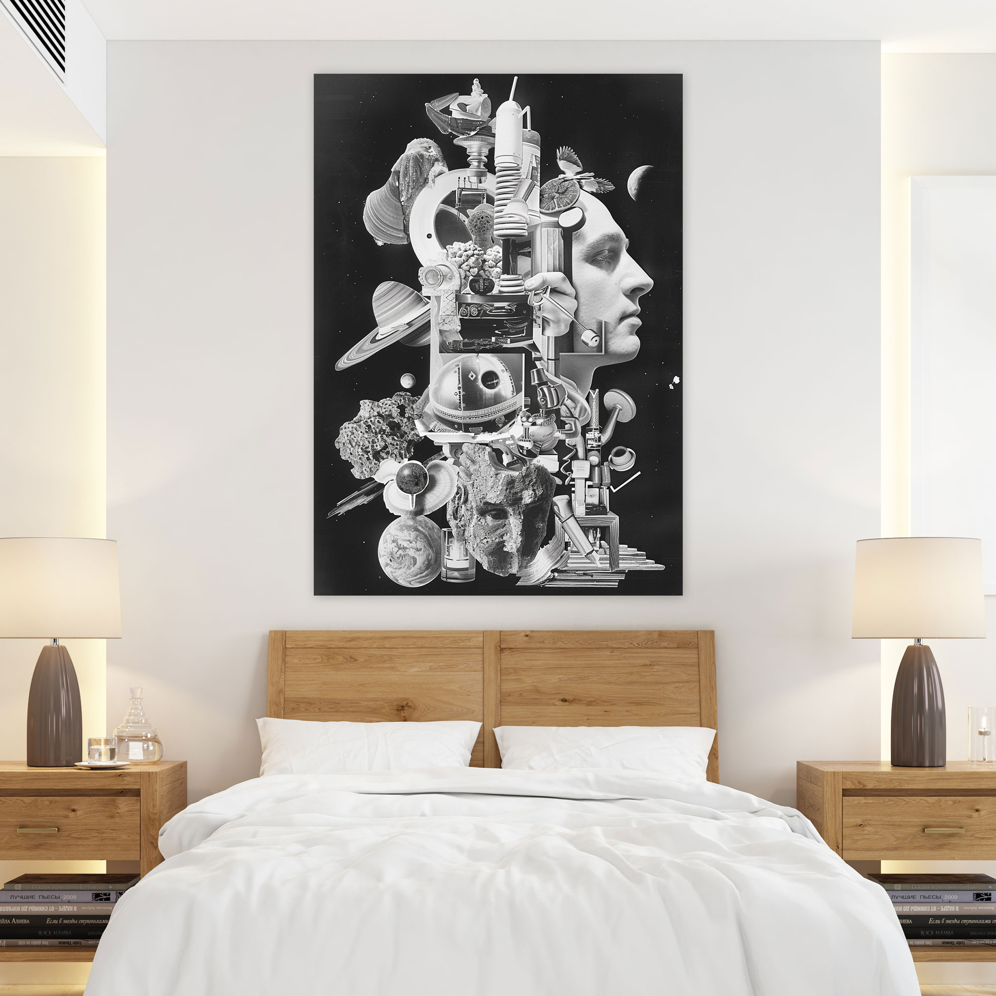 Surreal Dadaism Wall Decoration - Dadaism, Home Decoration, Canvas, Dadaism