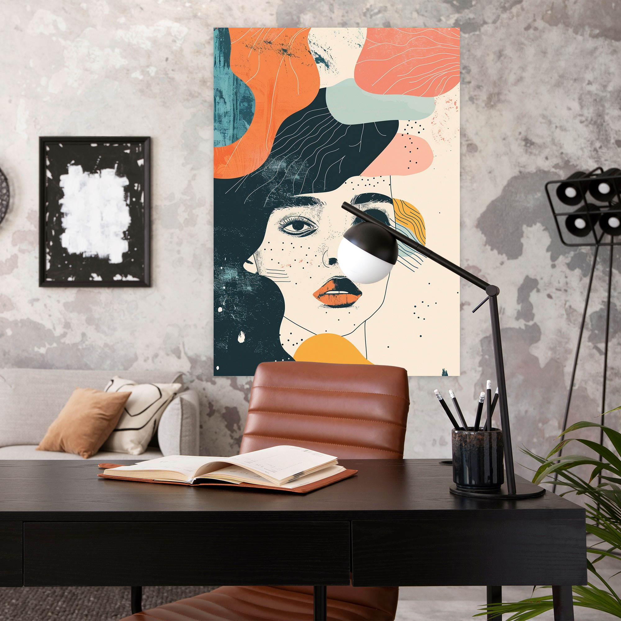 Playful Dadaism Canvas Print - Dadaism, Wall Art, Home Decoration, Wall Decoration