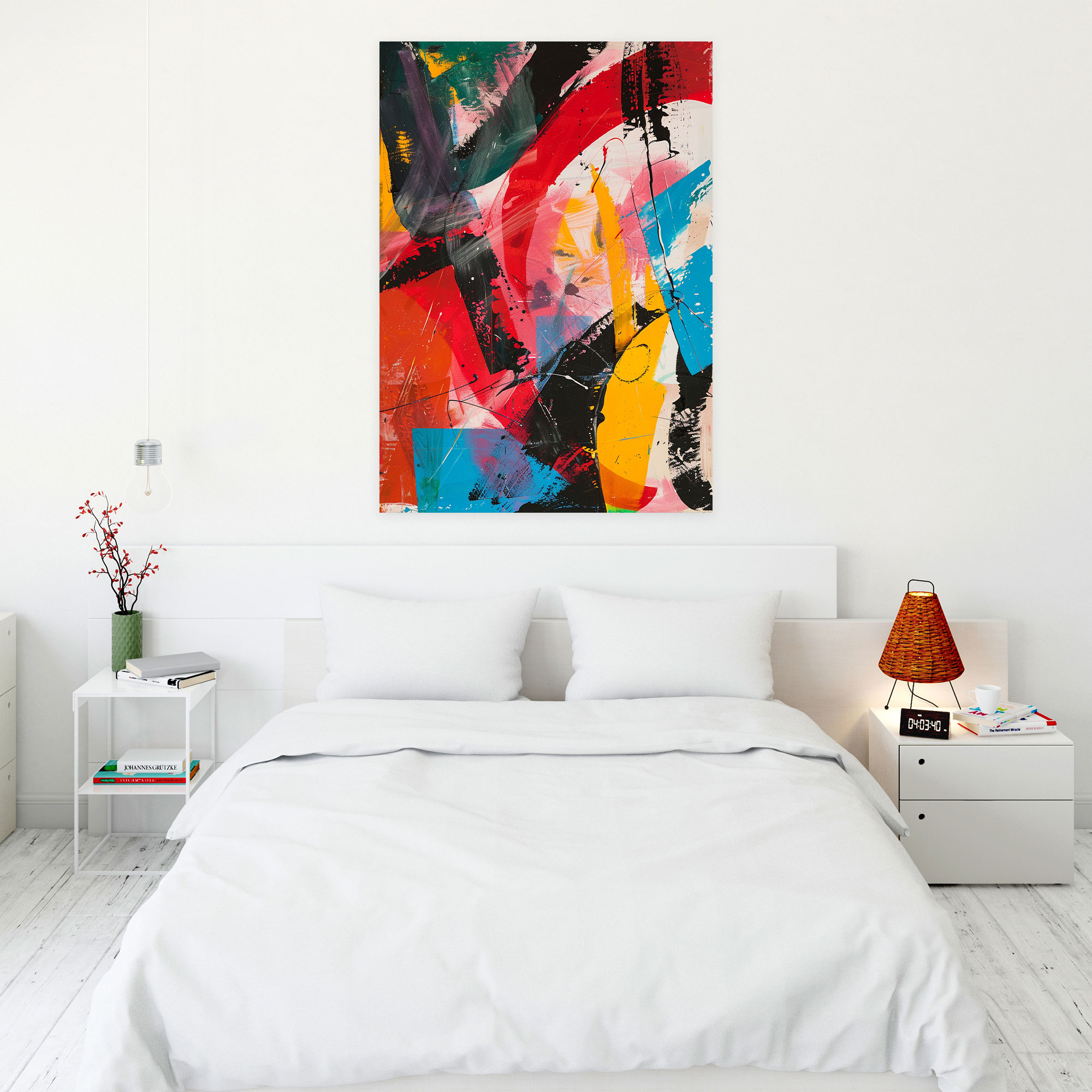 Bold Dadaism Wall Art - Dadaism, Dadaism, Home Decoration, Canvas Print