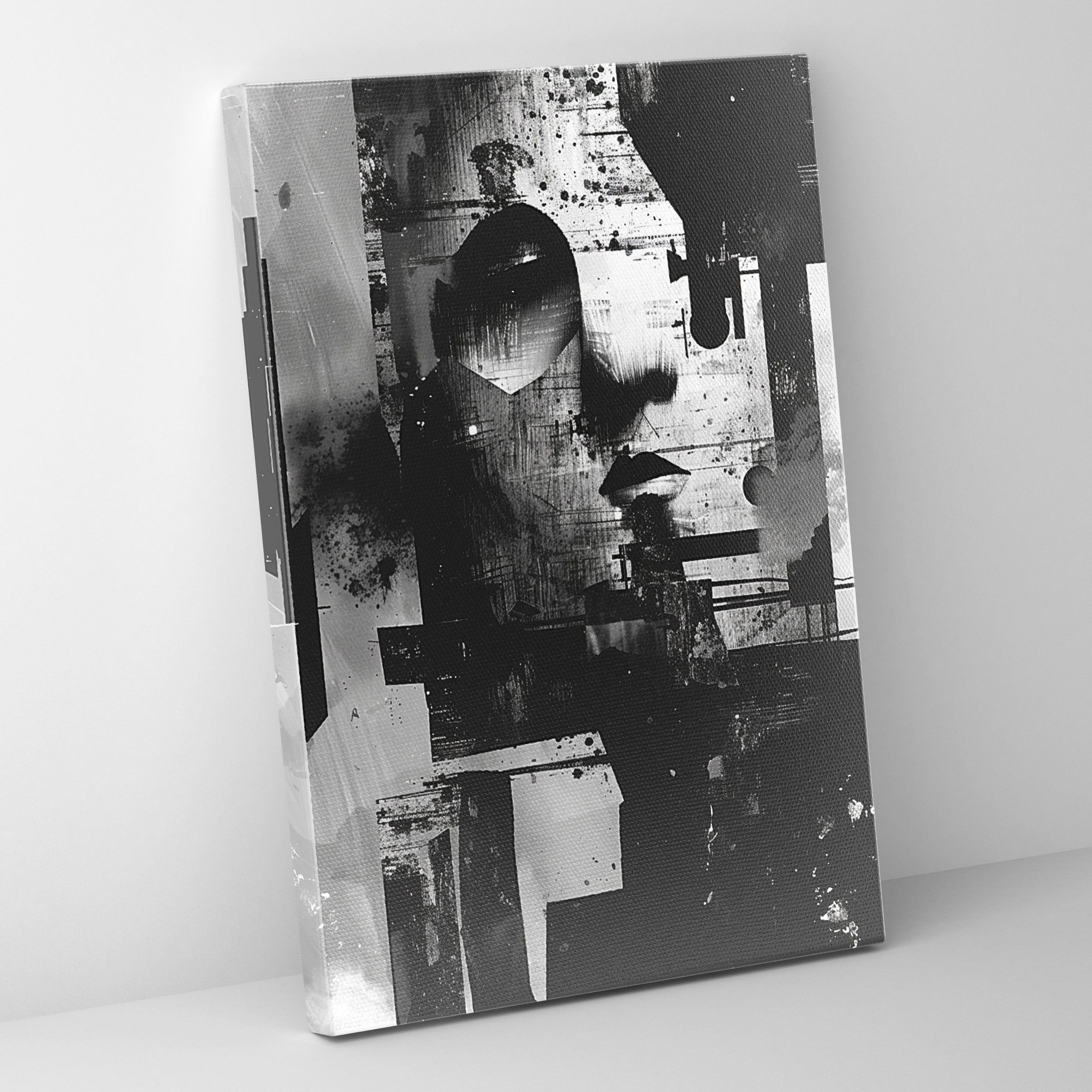 Industrial Dadaism Canvas Print - Dadaism, Home Decoration, Wall Art, Canvas Print