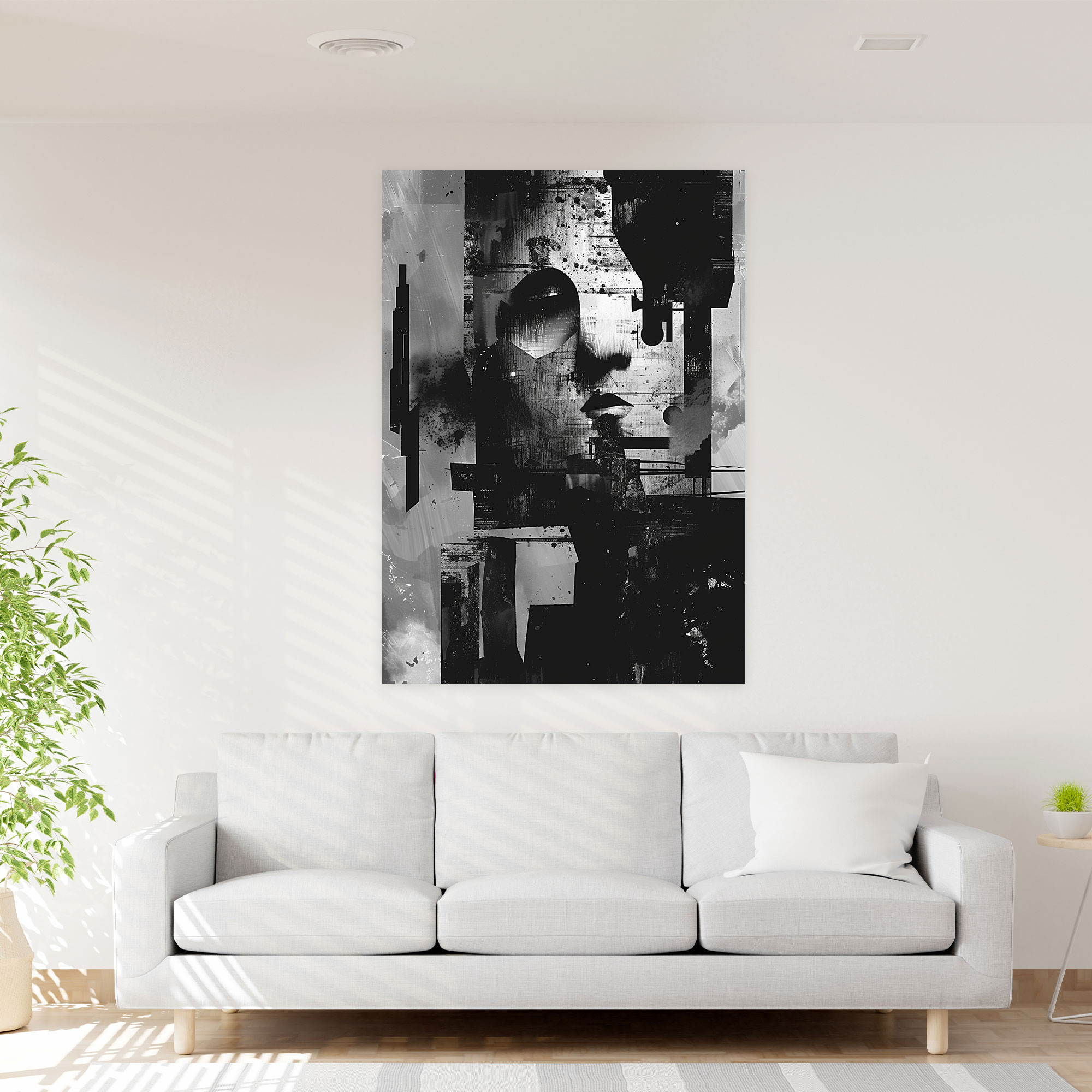 Industrial Dadaism Canvas Print - Dadaism, Home Decoration, Wall Art, Canvas Print