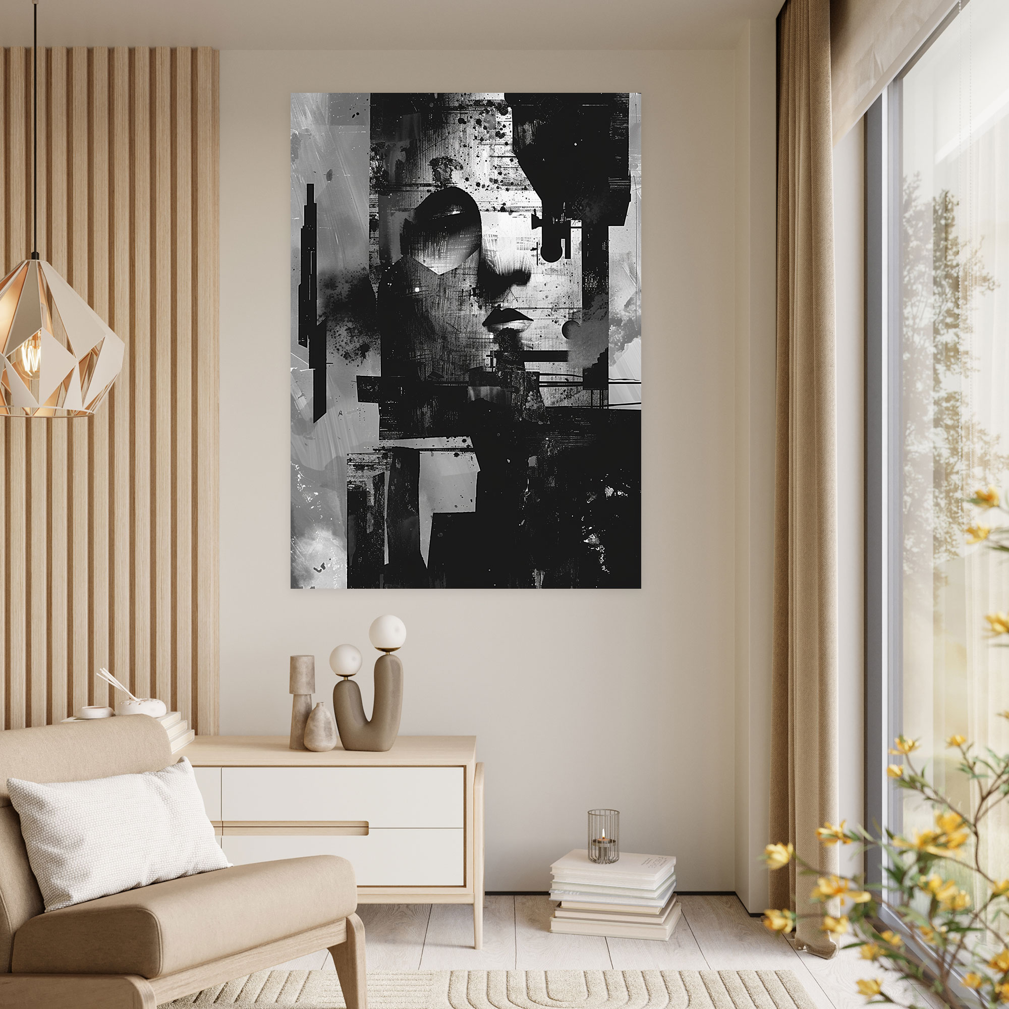 Industrial Dadaism Canvas Print - Dadaism, Home Decoration, Wall Art, Canvas Print