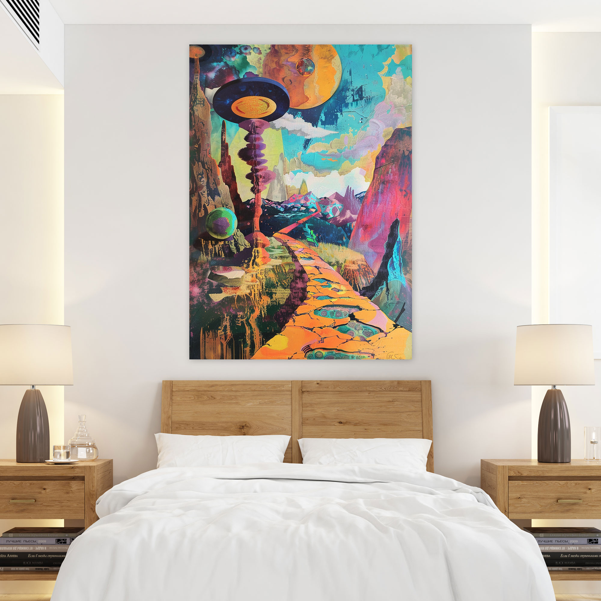 Dreamlike Dadaism Canvas Print - Dadaism, Wall Decoration, Wall Art, Dadaism