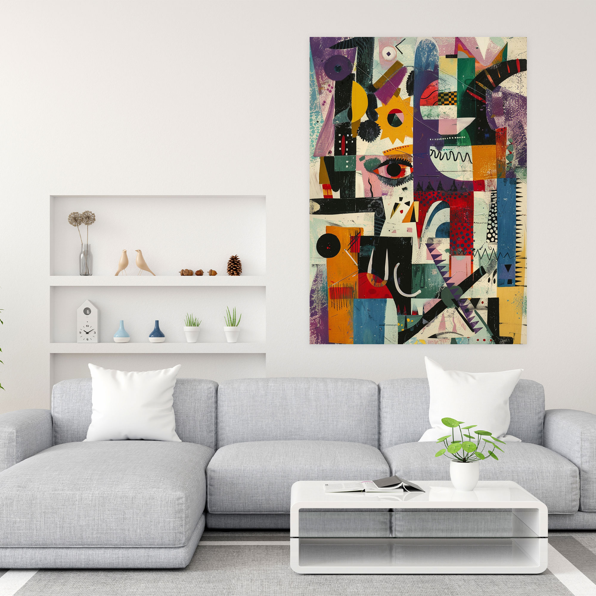 Dadaism Wall Art Canvas Print - Dadaism, Canvas Print, Wall Art, Dadaism Art Style