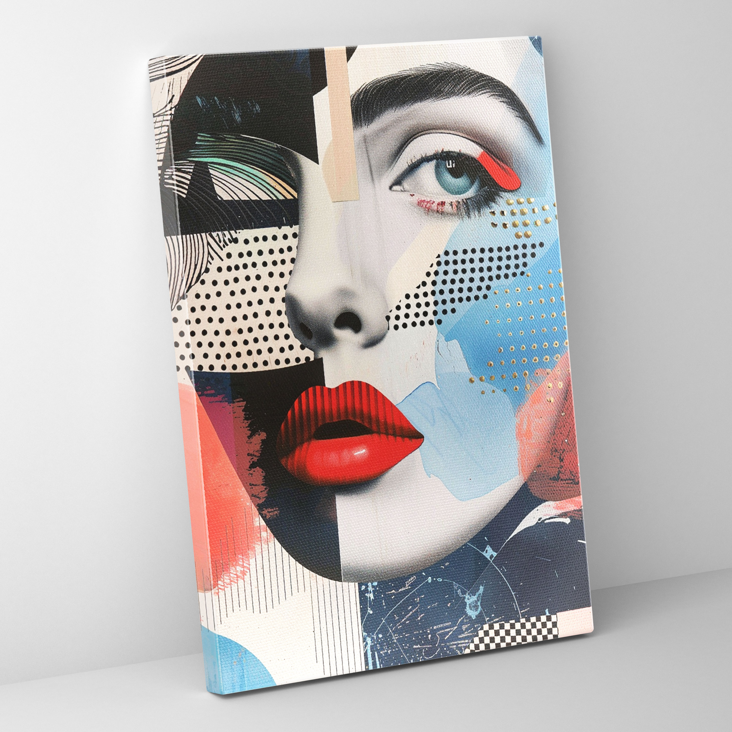 Dadaism Wall Art Canvas Print - Dadaism, Canvas Wall Art, Dadaism Art Style, Home Decoration