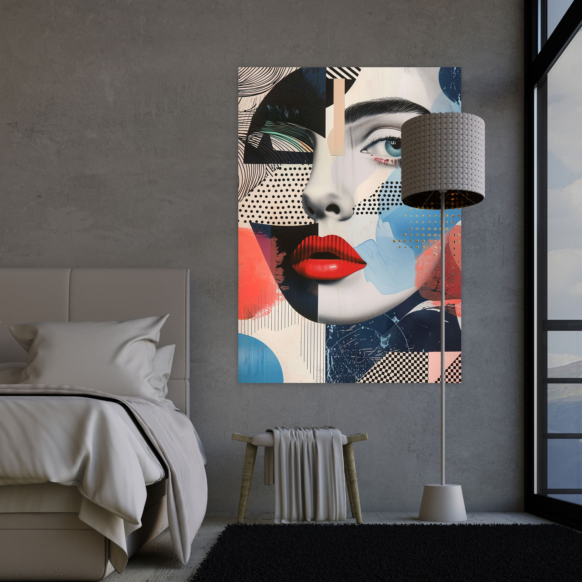 Dadaism Wall Art Canvas Print - Dadaism, Canvas Wall Art, Dadaism Art Style, Home Decoration