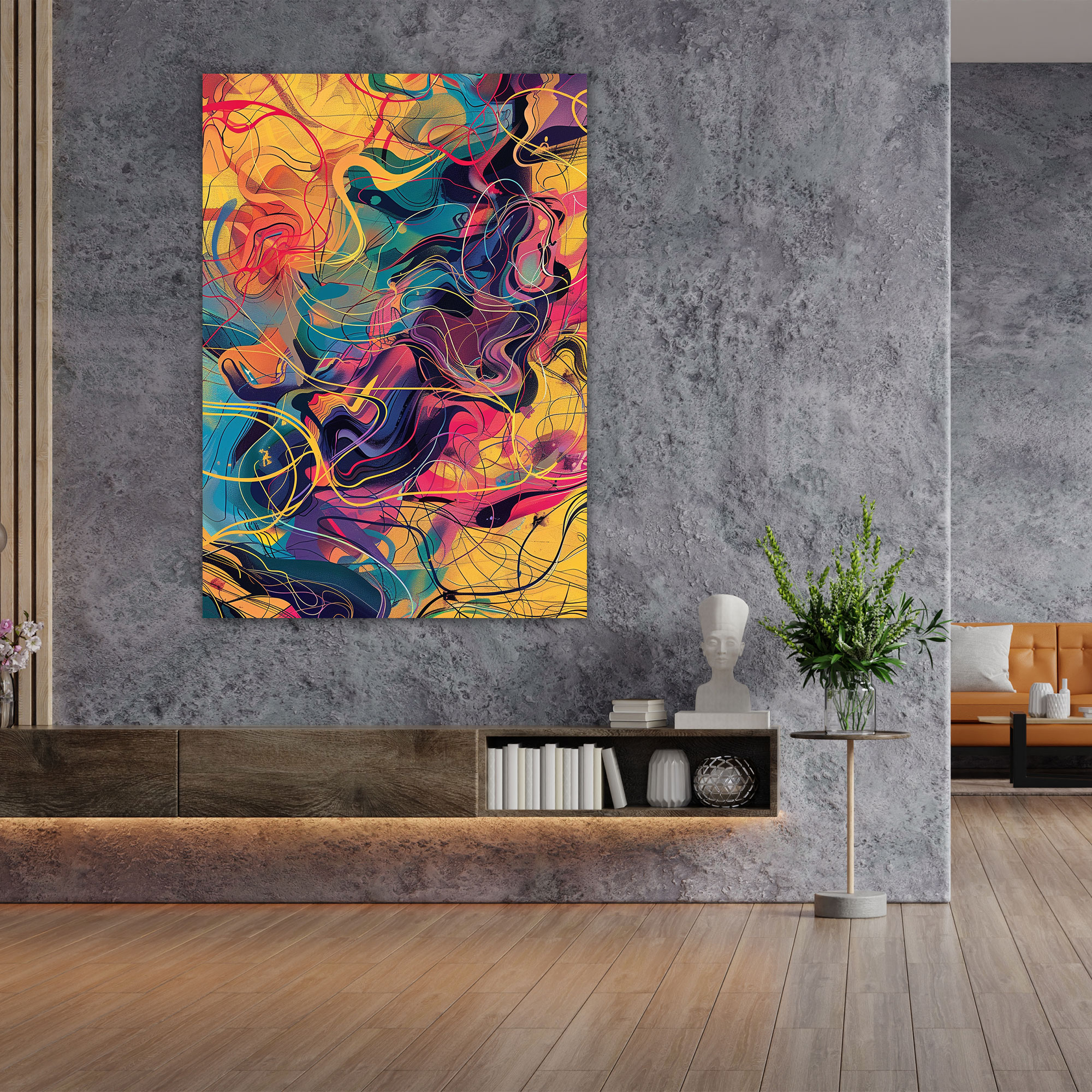 Dadaism Wall Decoration Canvas Print - Dadaism, Dadaism Art Style, Canvas Wall Art, Home Decoration