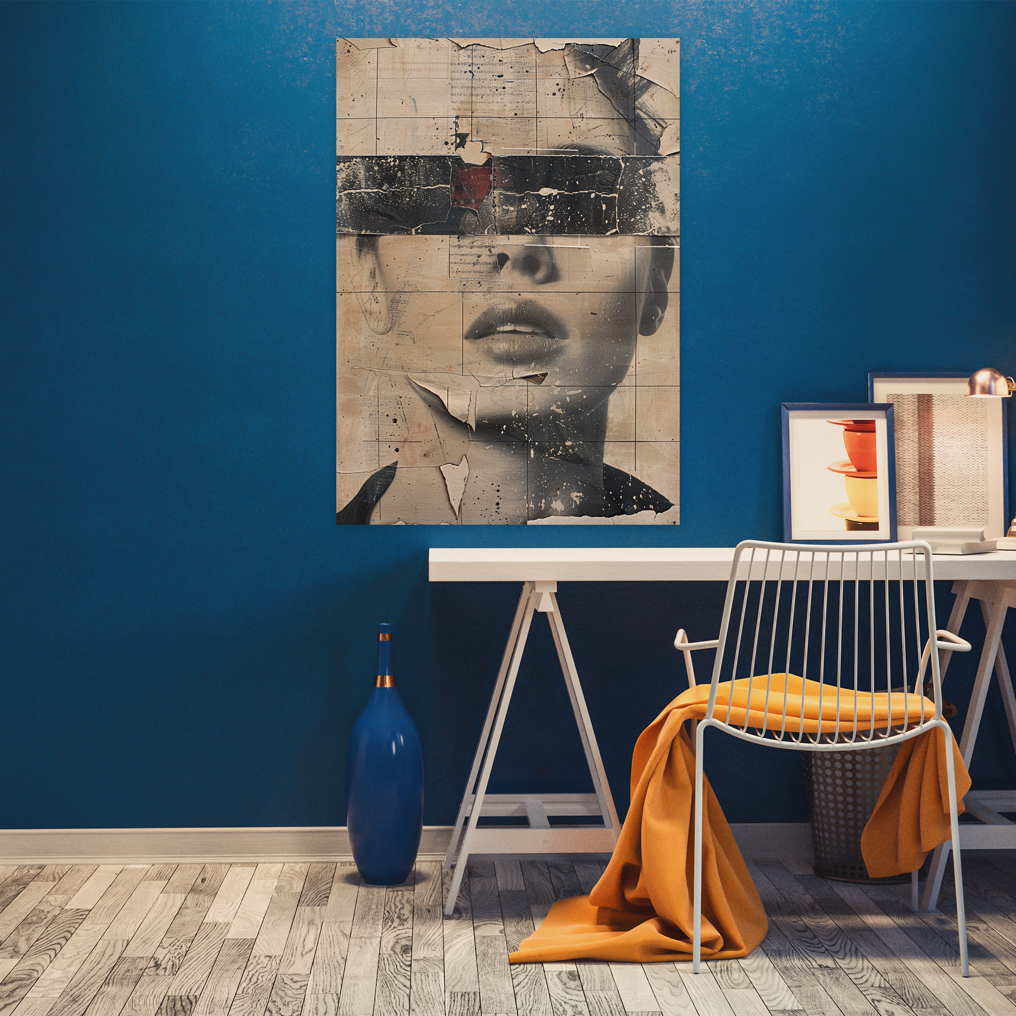 Dadaism Whimsical Collages Wall Art - Dadaism, Wall Decoration, Nonsensical, Whimsical