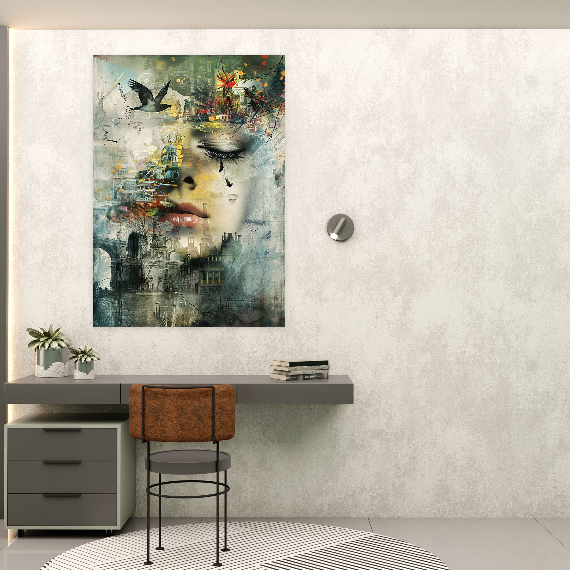 Dadaism Surrealistic Dreamscapes Canvas Print - Dadaism, Canvas Print, Canvas, Dadaism