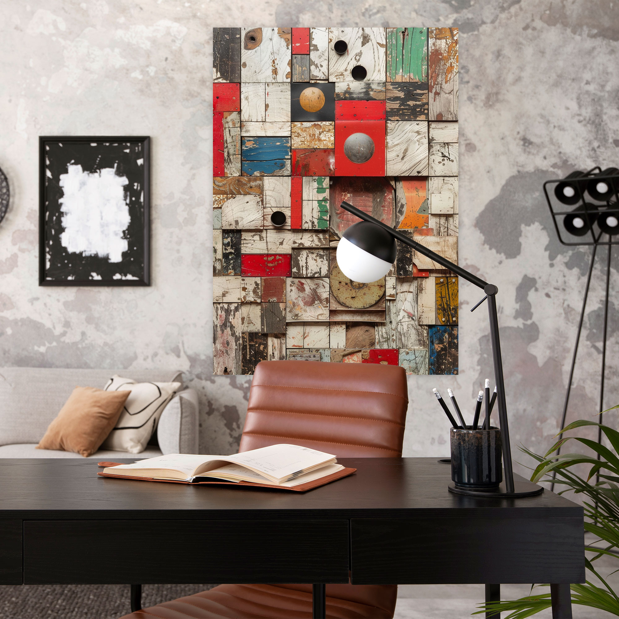 Dadaism Juxtaposition Wall Decoration - Dadaism, Canvas, Wall Decoration, Juxtaposition