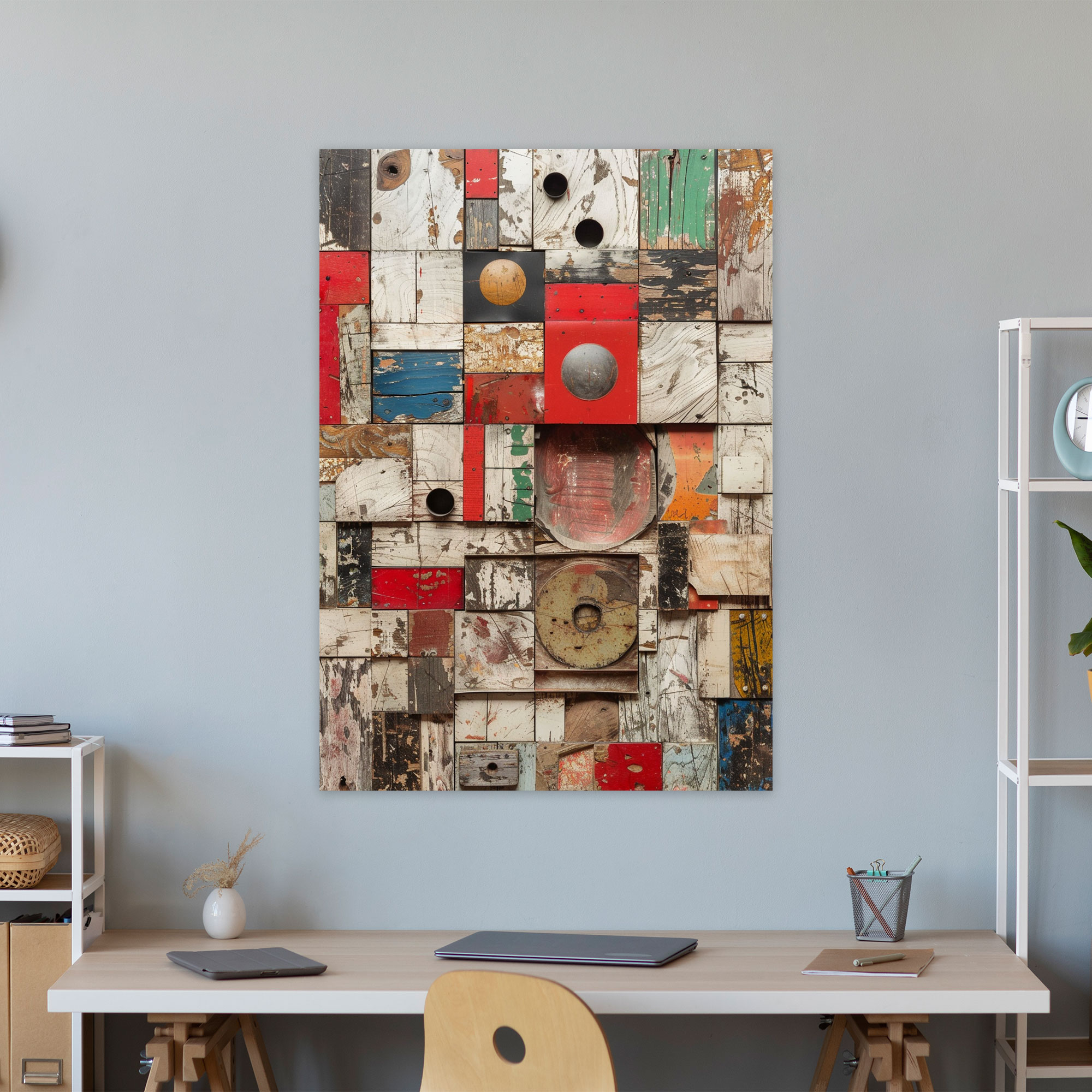 Dadaism Juxtaposition Wall Decoration - Dadaism, Canvas, Wall Decoration, Juxtaposition