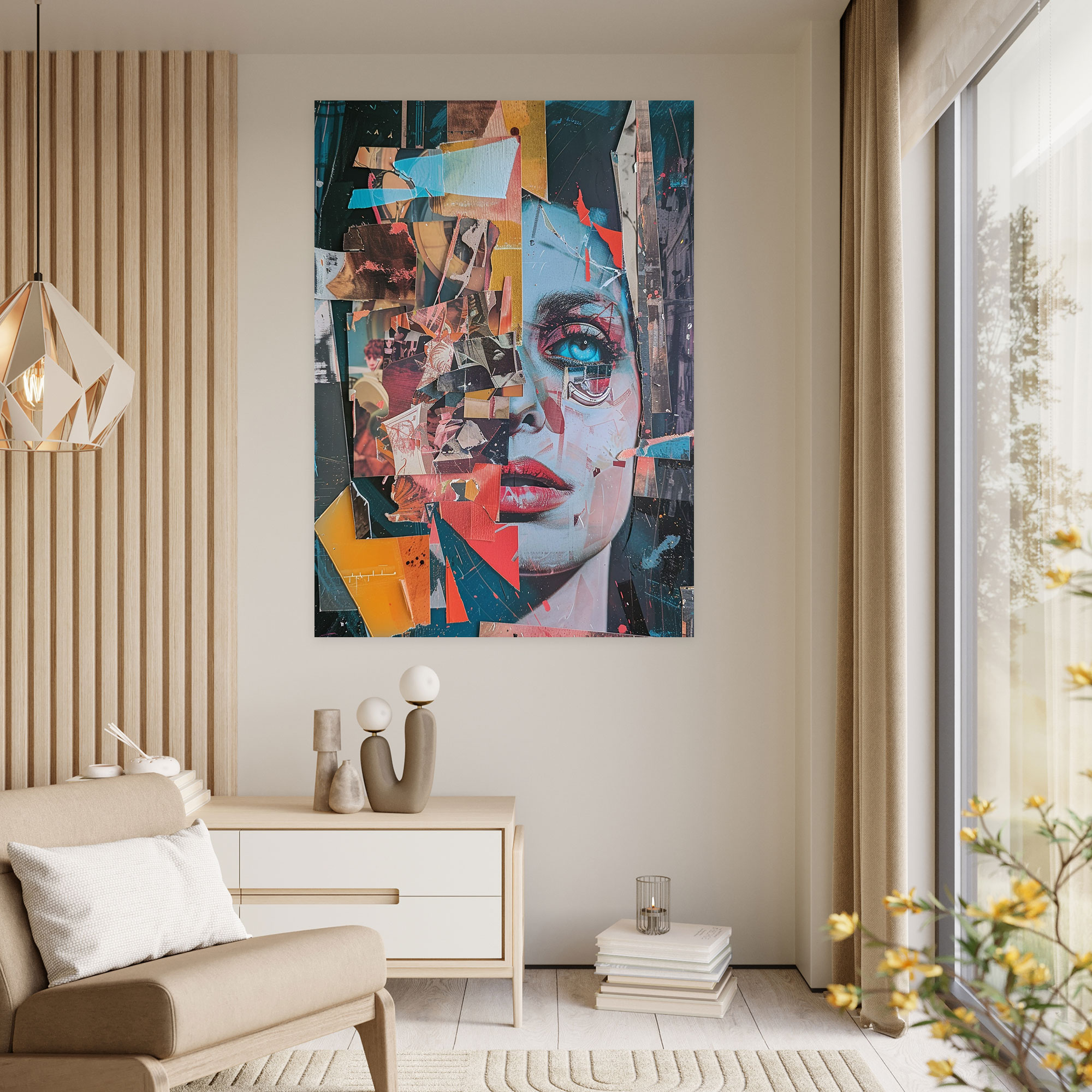 Dadaism Distorted Collage Wall Art - Dadaism, Dadaism, Canvas, Canvas Wall Art