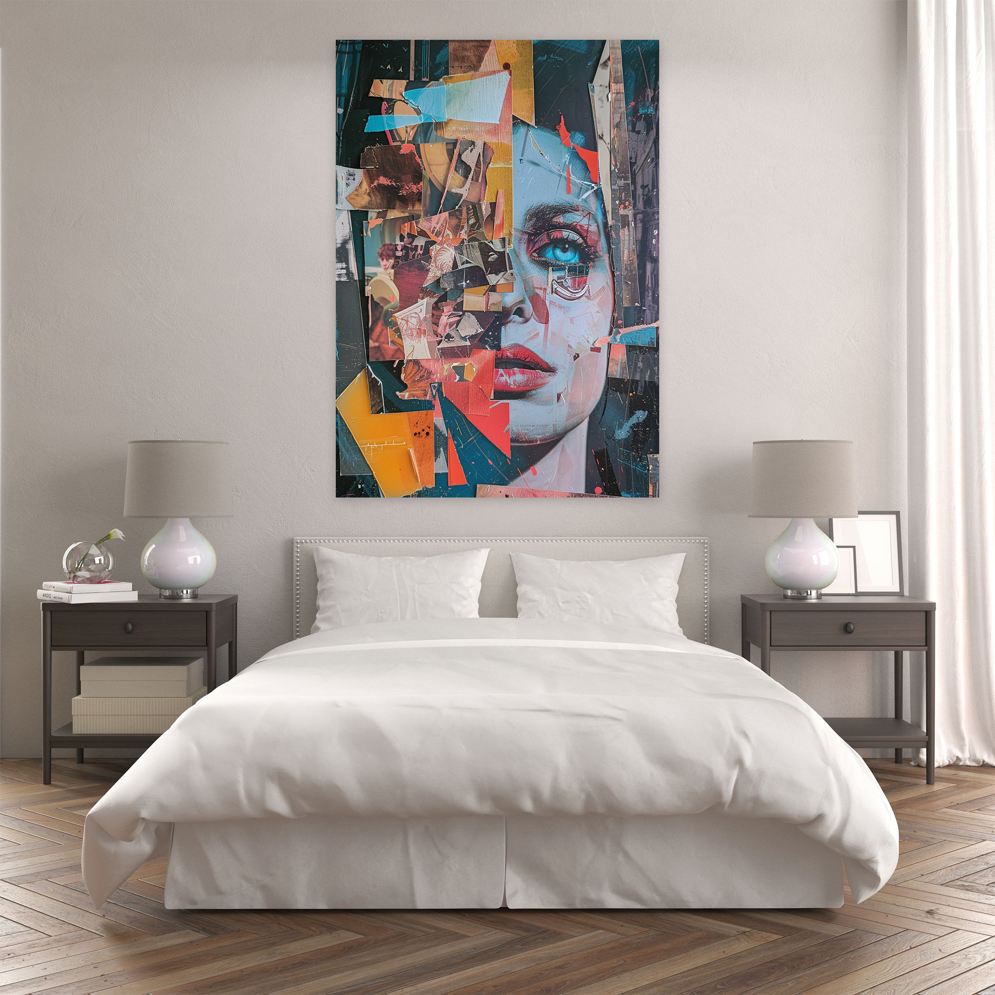 Dadaism Distorted Collage Wall Art - Dadaism, Dadaism, Canvas, Canvas Wall Art
