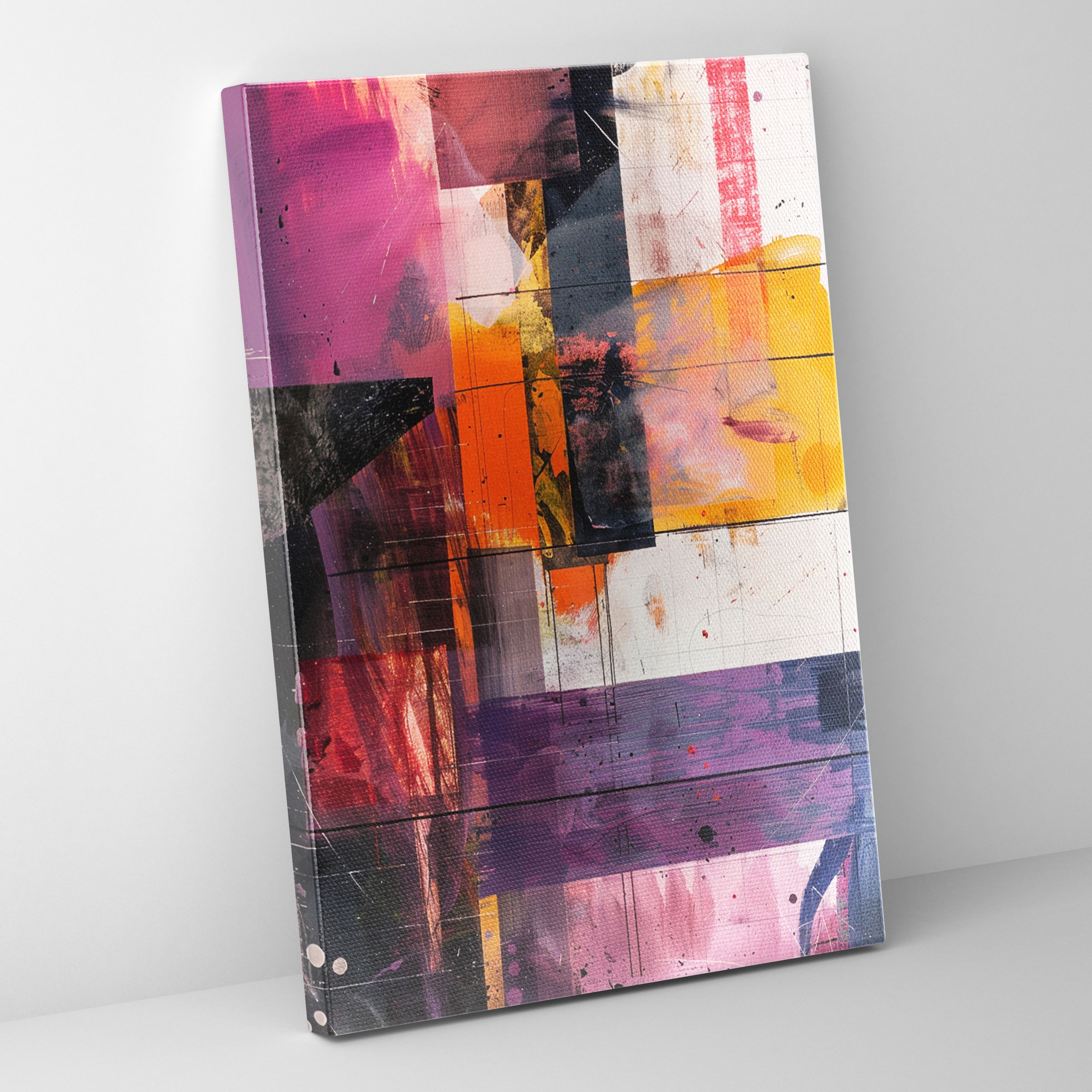 Dadaism Abstract Interpretations Canvas Print - Dadaism, Home Decoration, Wall Art, Canvas Wall Art
