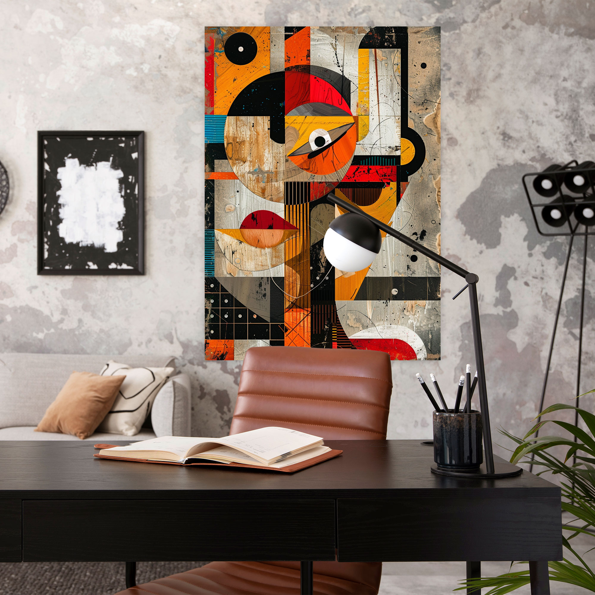 Dadaism Nonsensical Compositions Wall Art - Dadaism, Dadaism, Canvas, Canvas Wall Art