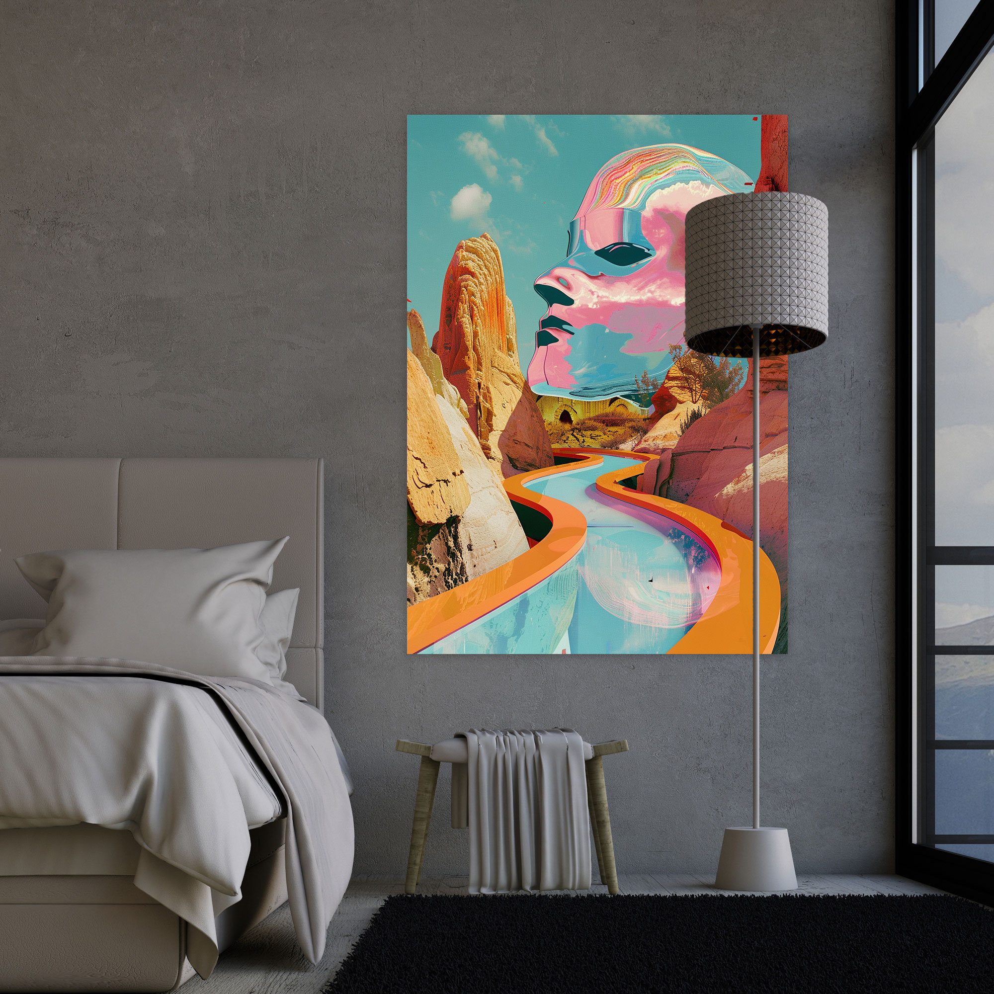 Dadaism Wall Decoration Canvas Print - Dadaism, Canvas, Wall Art, Canvas Print