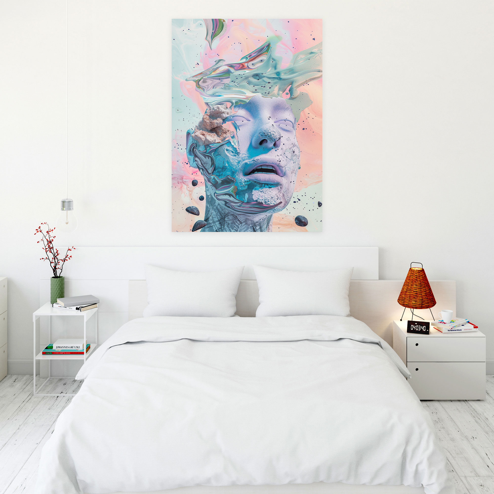 Dadaism Theme Canvas Print - Dadaism, Canvas, Home Decoration, Wall Decoration
