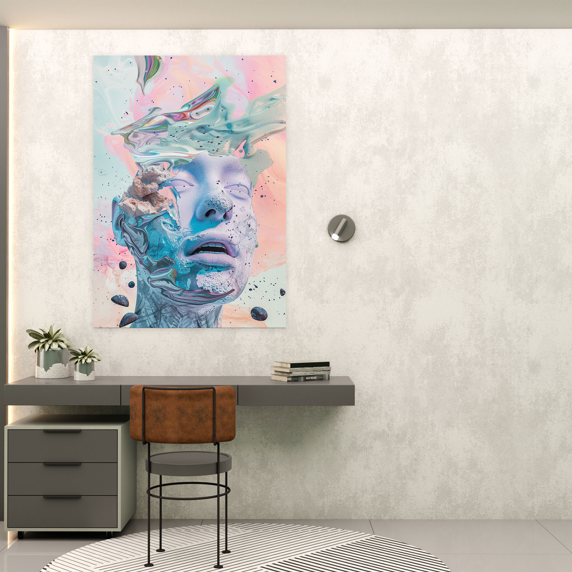 Dadaism Theme Canvas Print - Dadaism, Canvas, Home Decoration, Wall Decoration