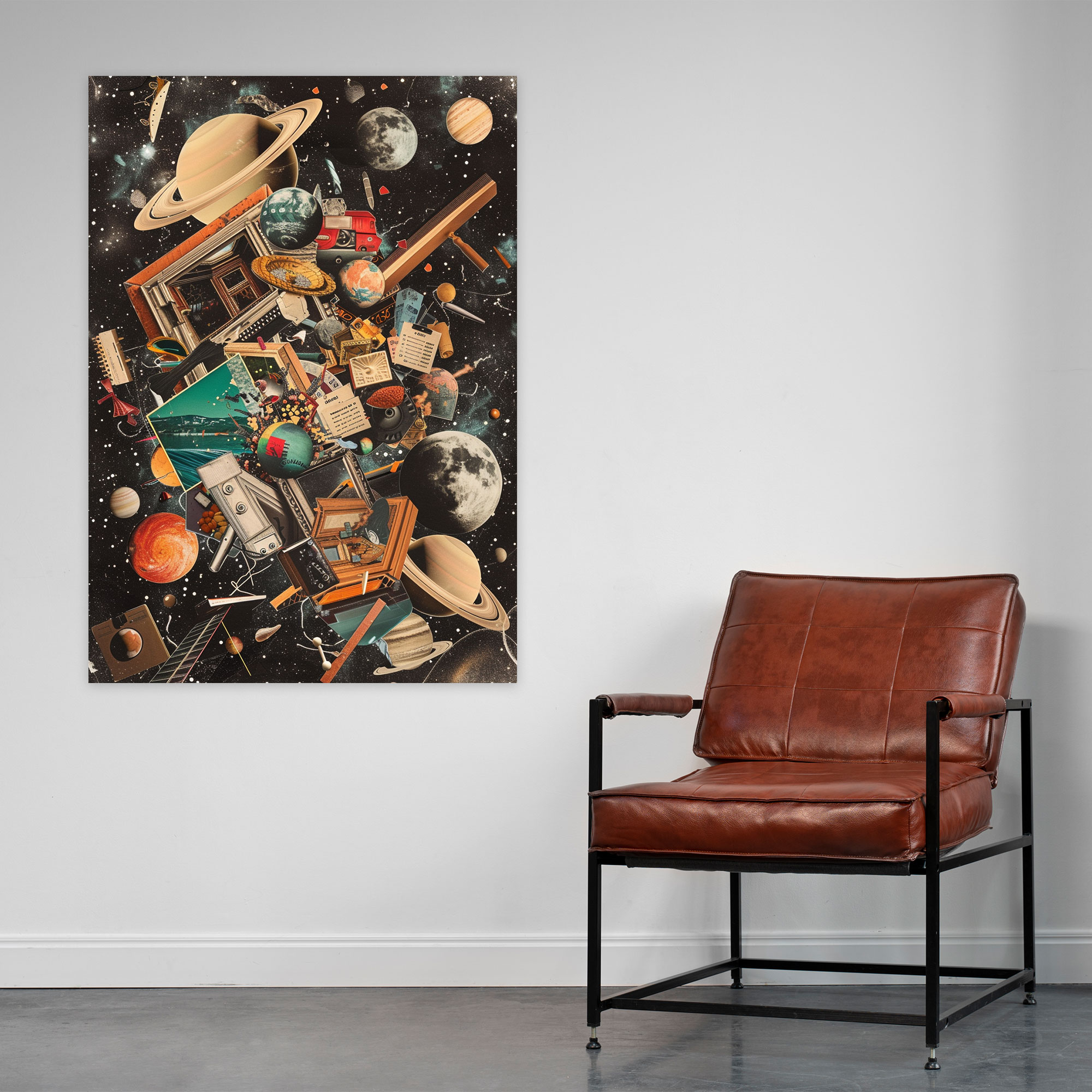 Dadaism Wall Decoration Canvas Print - Dadaism, Home Decoration, Canvas Print, Canvas