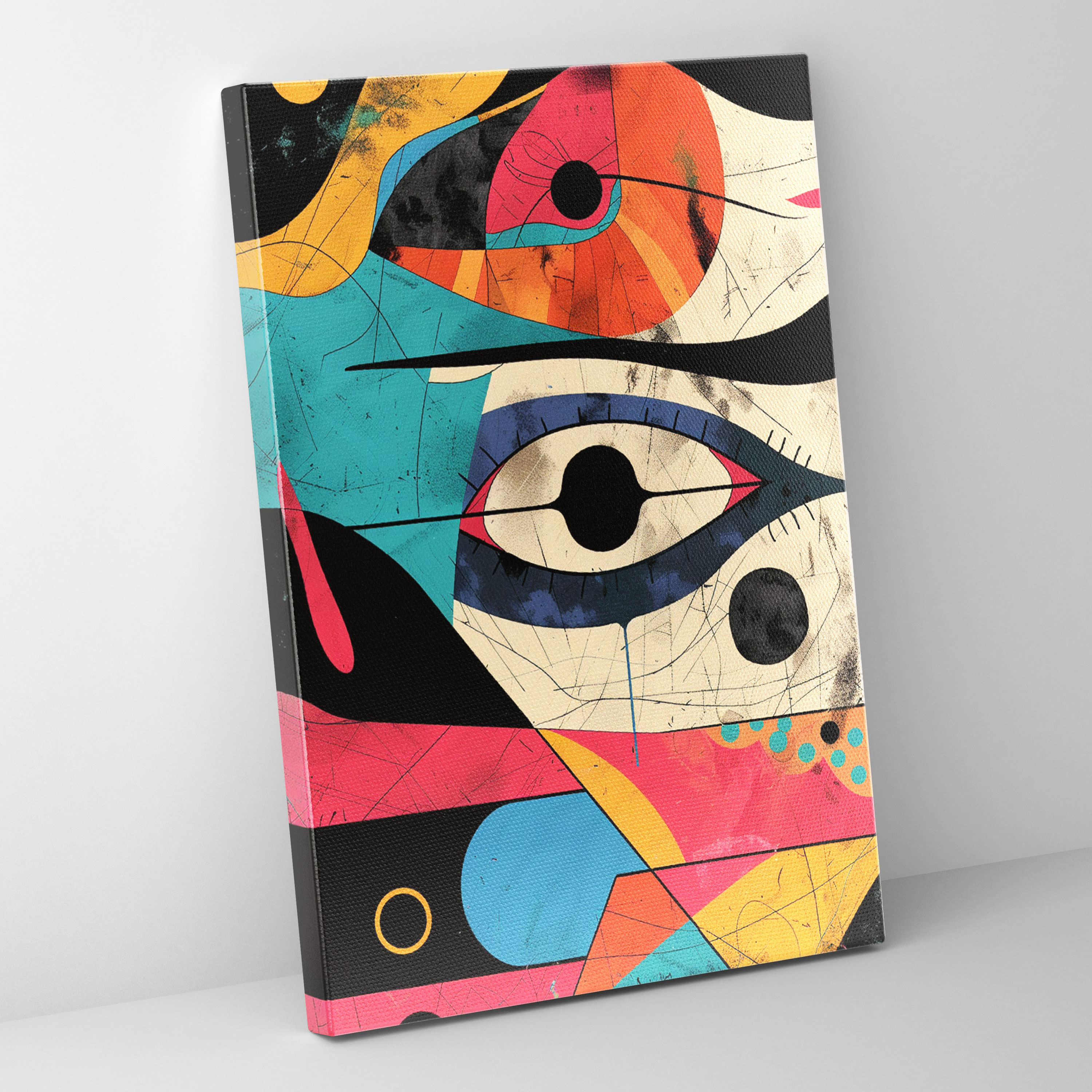 Dadaism Style Canvas Print - Dadaism, Home Decoration, Canvas, Wall Decoration