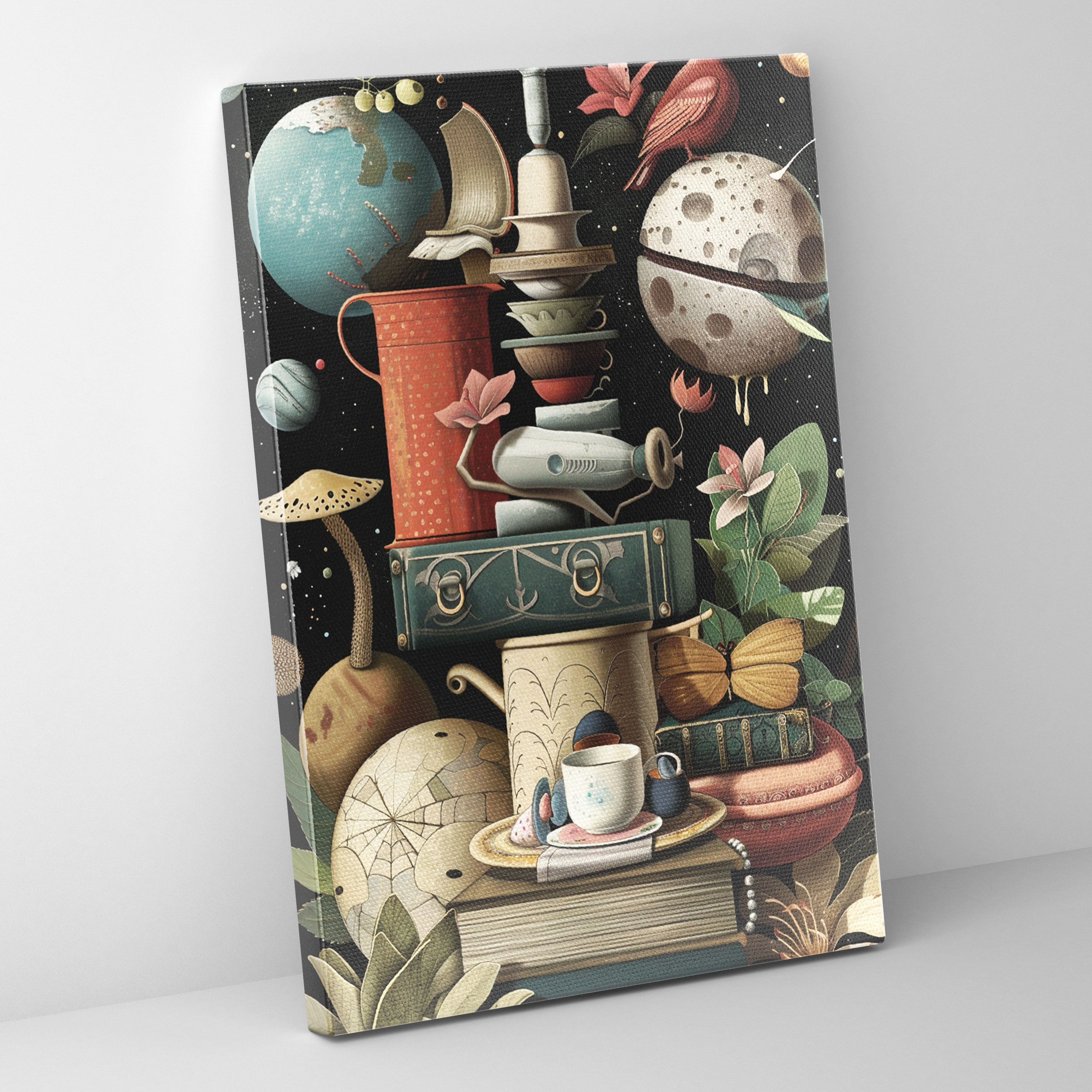Whimsical Dadaism Wall Art Canvas Print - Dadaism, Canvas, Home Decoration, Wall Decoration