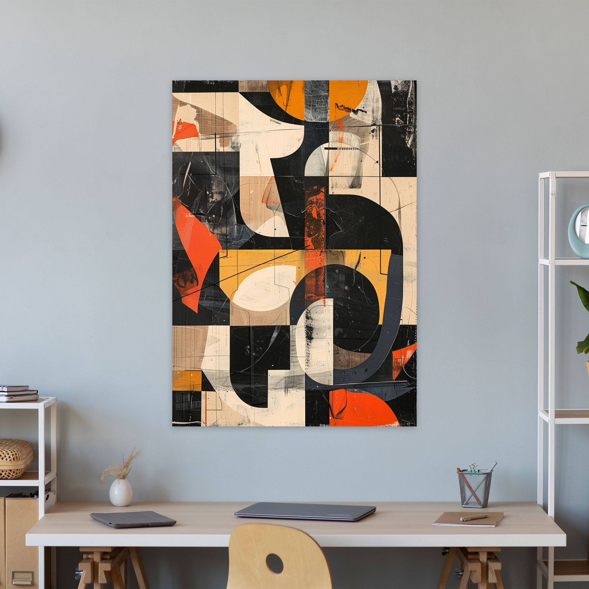 Dadaism Typography Canvas Print - Dadaism, Dadaism, Canvas Print, Canvas Wall Art
