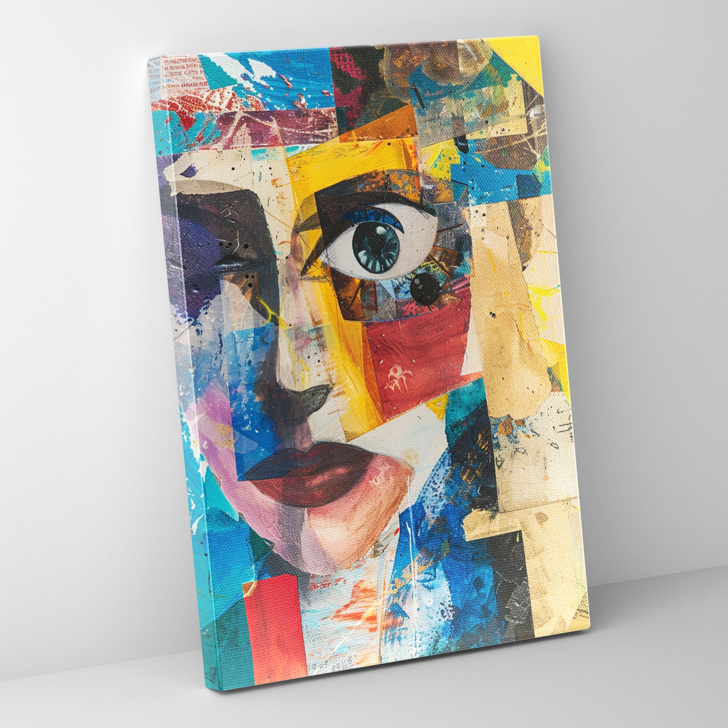 Conflicting Elements Dadaism Wall Decoration - Dadaism, Dadaism, Canvas, Wall Decoration
