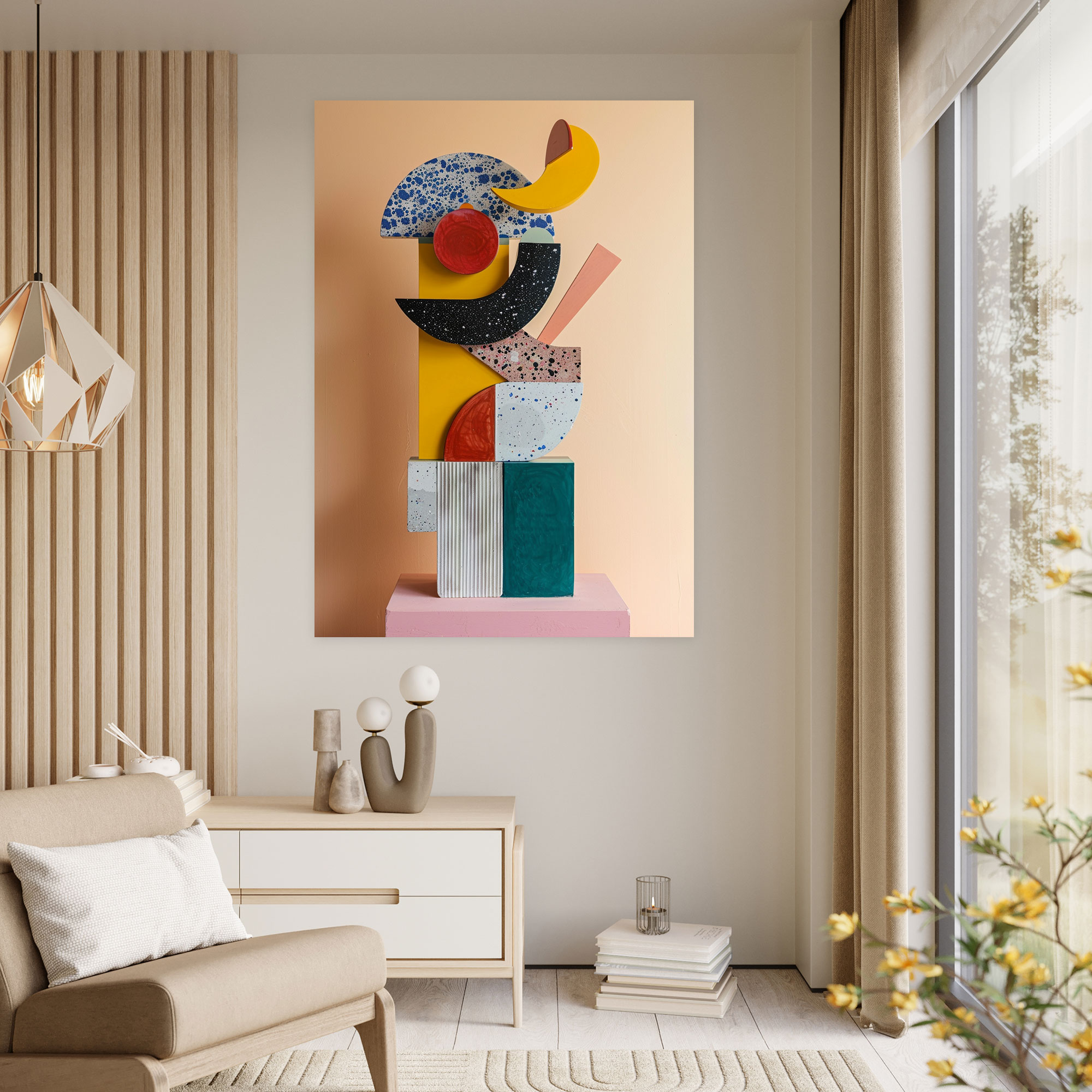 Playful Dadaism Canvas Wall Art - Dadaism, Dadaism, Home Decoration, Wall Decoration