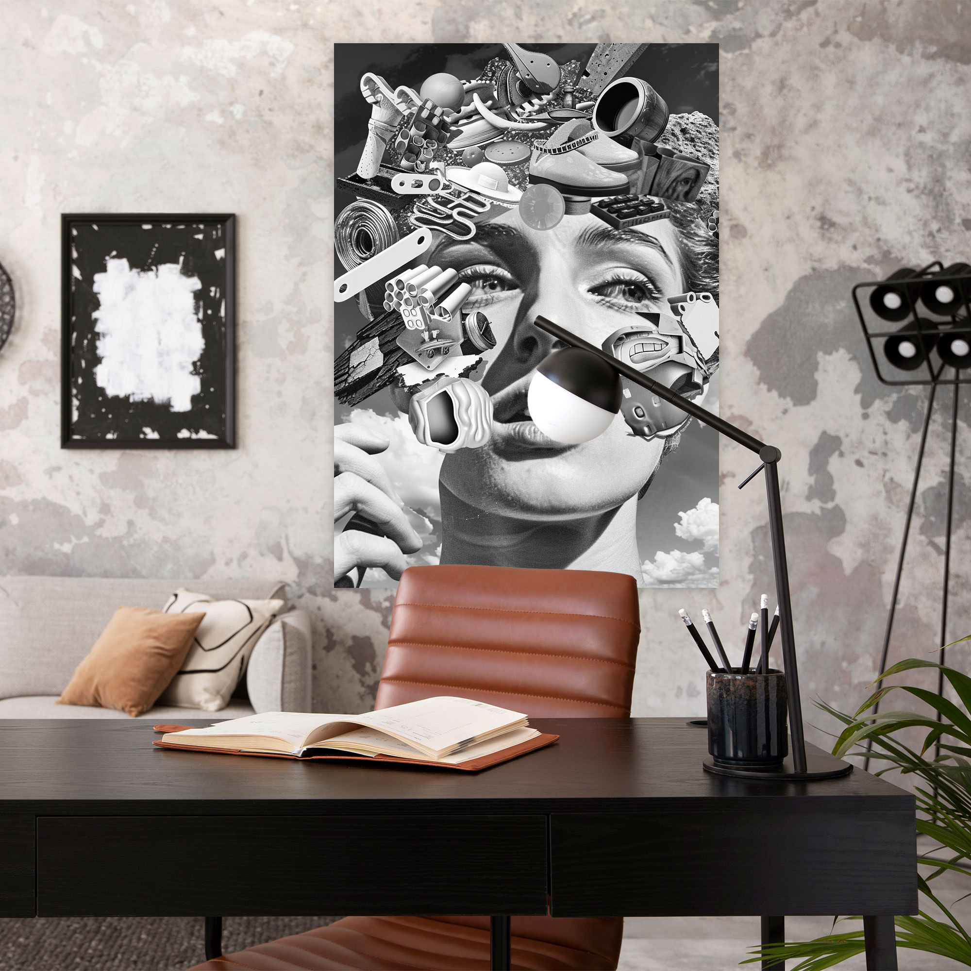 Surreal Dadaism Wall Art - Dadaism, Wall Art, Canvas, Canvas Wall Art