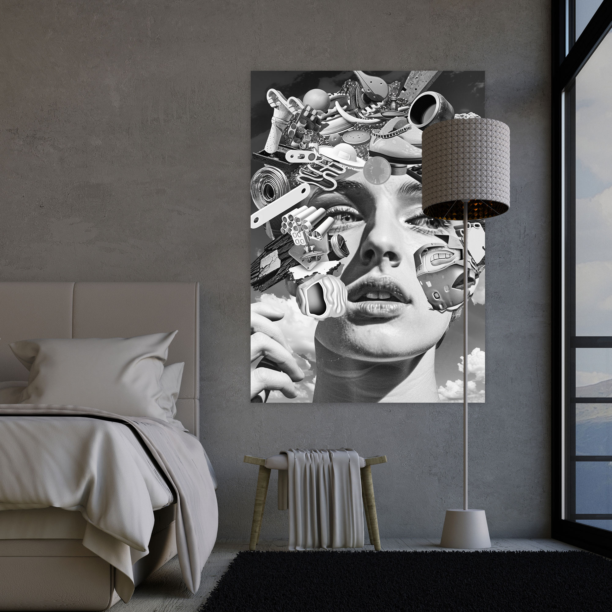 Surreal Dadaism Wall Art - Dadaism, Wall Art, Canvas, Canvas Wall Art