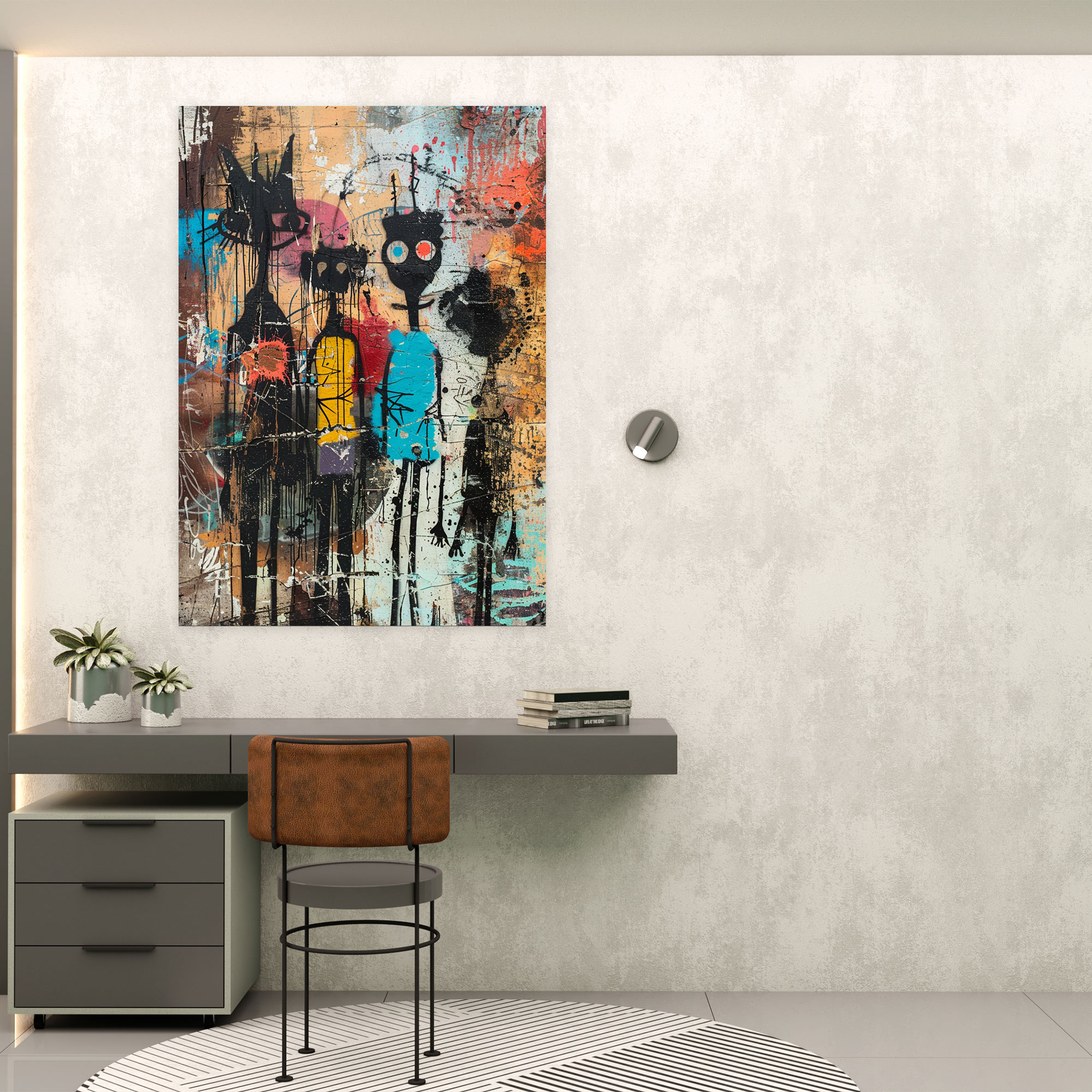 Urban Dadaism Canvas Print - Dadaism, Canvas, Canvas Wall Art, Canvas Print