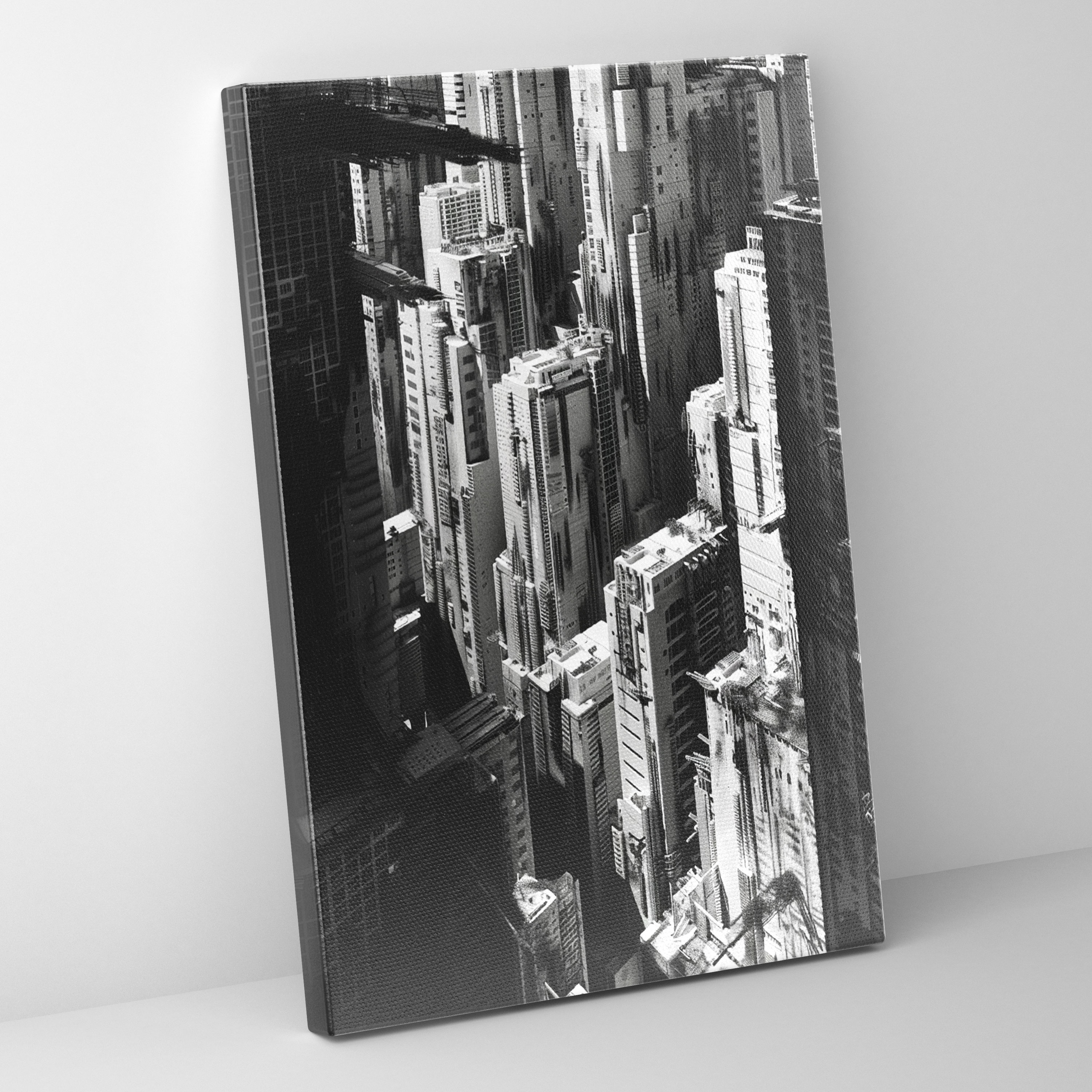 Dystopian Dadaism Wall Decoration - Dadaism, Dadaism Art Style, Canvas Print, Canvas