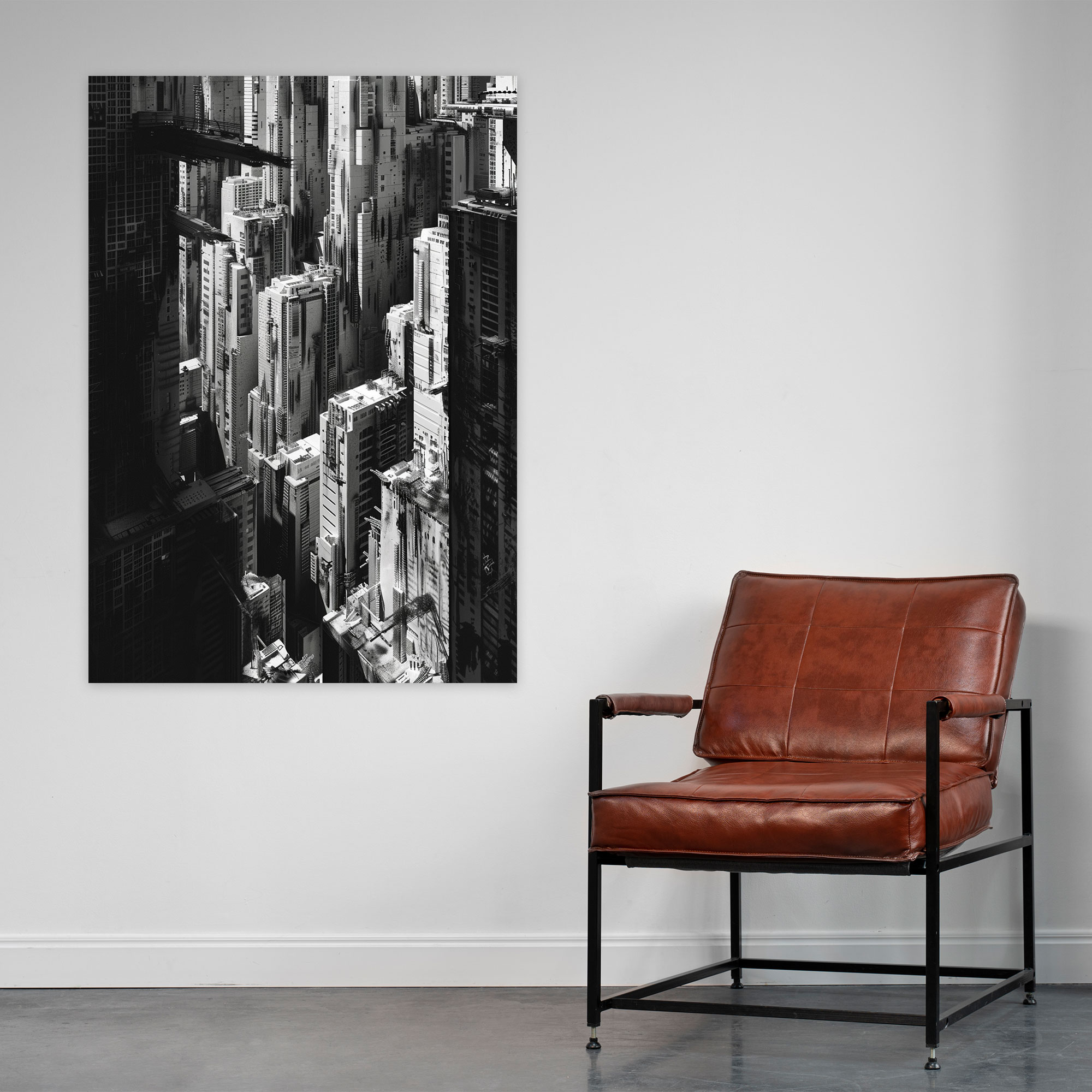 Dystopian Dadaism Wall Decoration - Dadaism, Dadaism Art Style, Canvas Print, Canvas