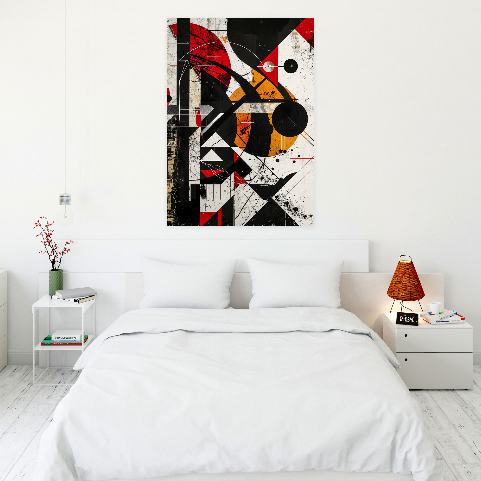 Chaos & Order Dadaism Canvas Print - Dadaism, Home Decoration, Dadaism Art Style, Canvas