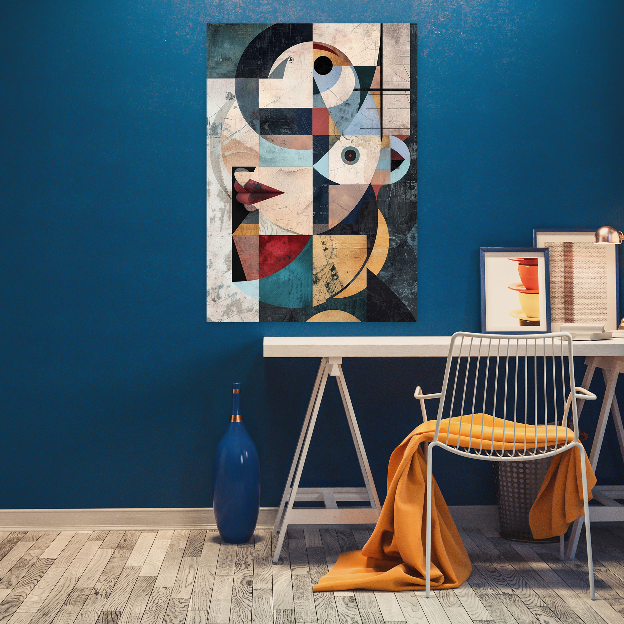 Dadaism Geometric Canvas Print - Dadaism, Home Decoration, Canvas Print, Dadaism