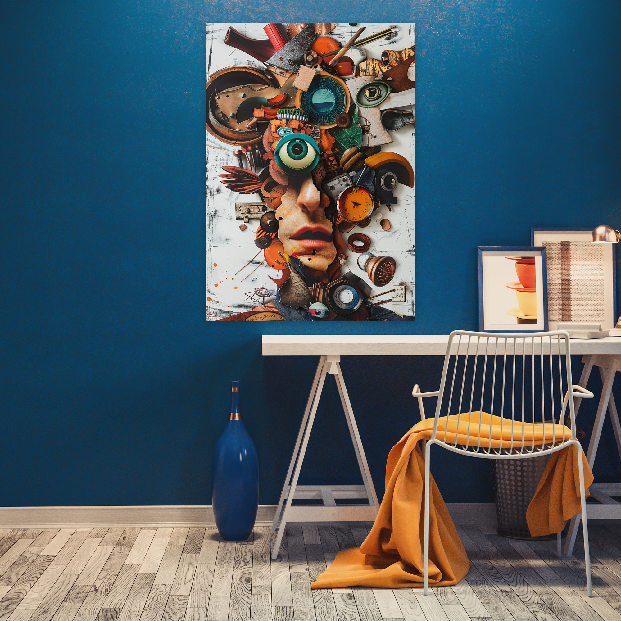 Surreal Dadaism Wall Art - Dadaism, Home Decoration, Canvas Wall Art, Dadaism
