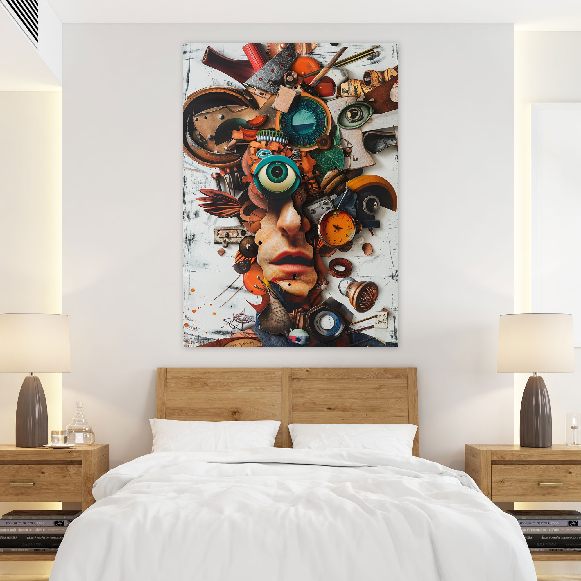 Surreal Dadaism Wall Art - Dadaism, Home Decoration, Canvas Wall Art, Dadaism