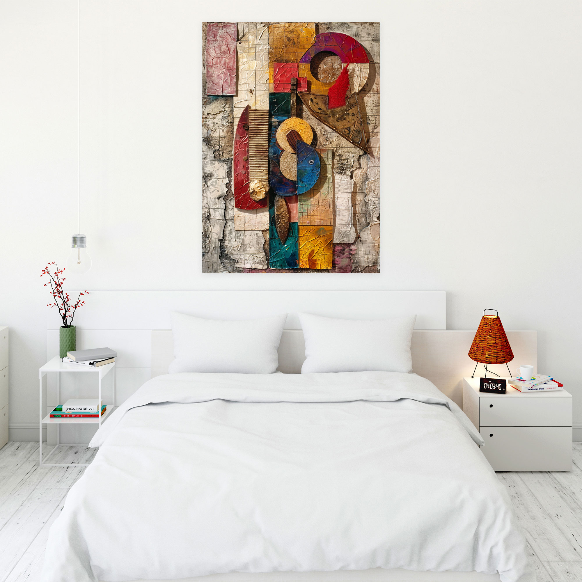 Playful Shapes Dadaism Wall Decoration - Dadaism, Dadaism, Home Decoration, Wall Decoration