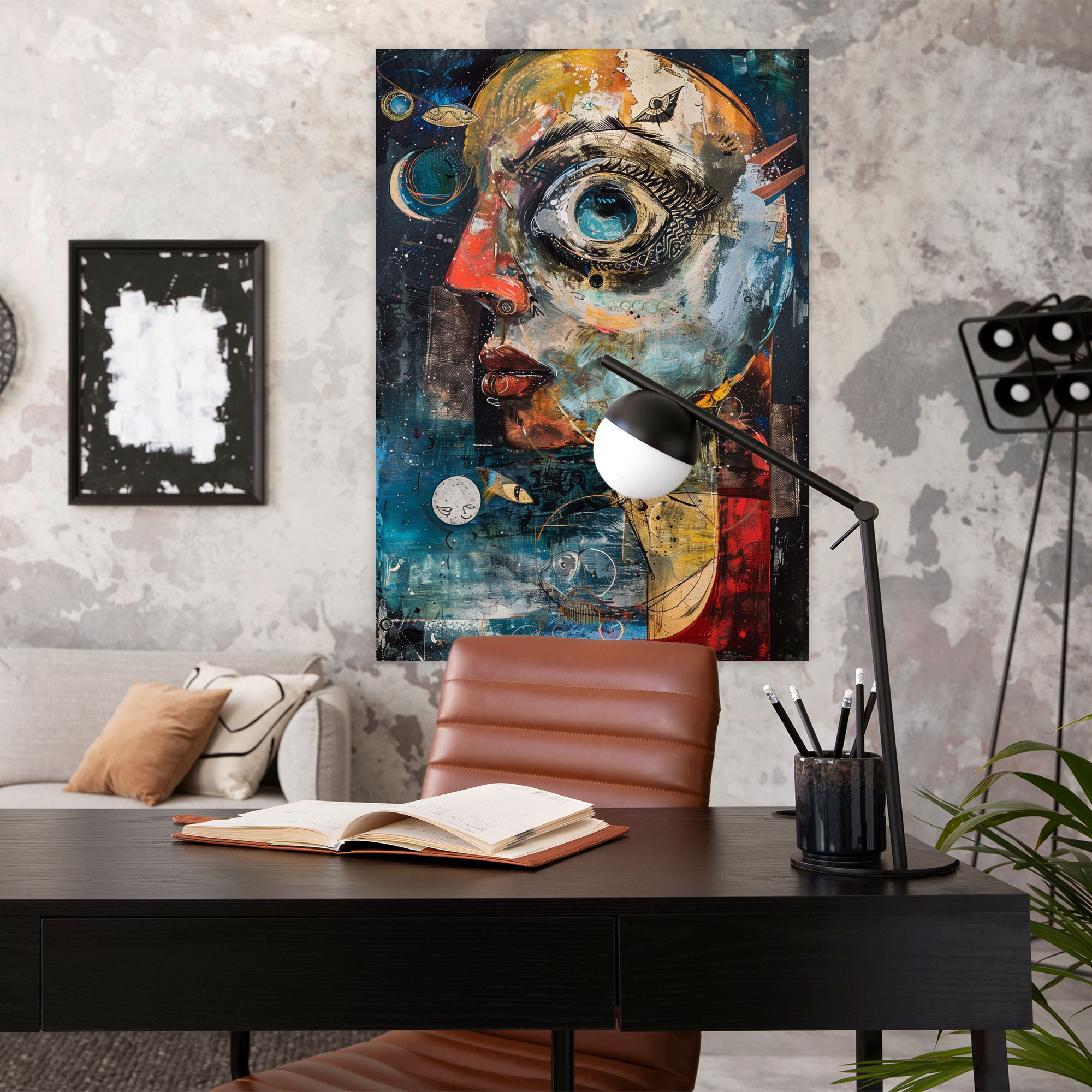 Dreamscape Dadaism Canvas Print - Dadaism, Canvas Print, Canvas Wall Art, Wall Art