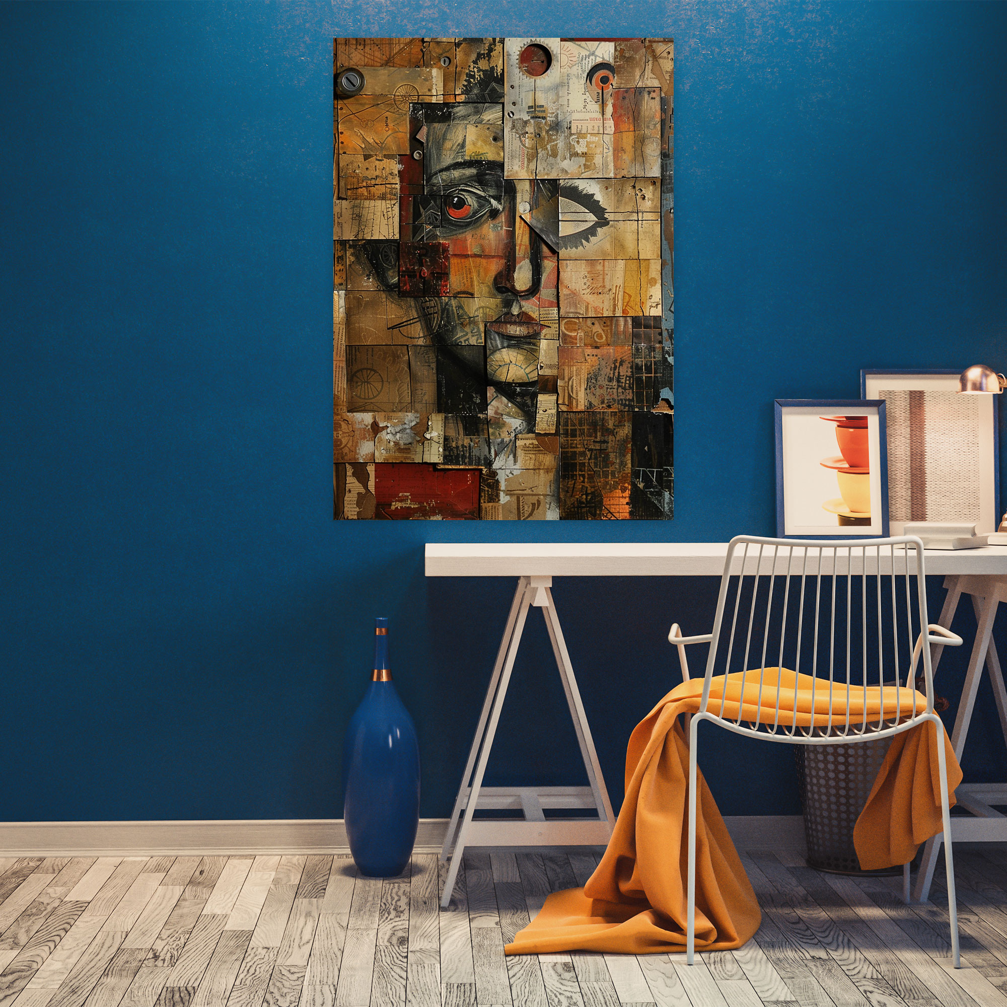 Absurd Dadaism Composition Wall Art - Dadaism, Canvas, Home Decoration, Wall Decoration
