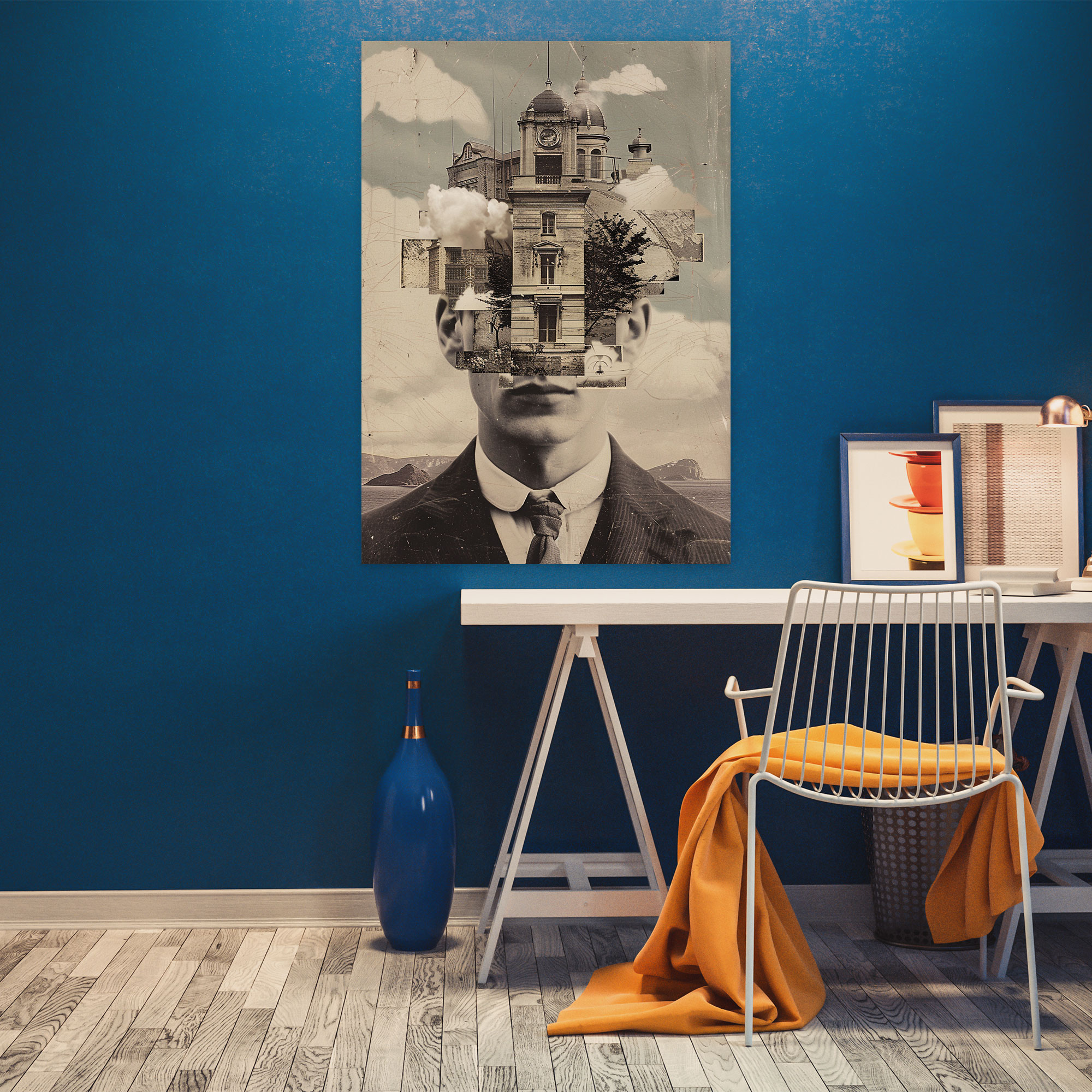Vintage Photographs Dadaism Canvas Print - Dadaism, Canvas Print, Wall Art, Home Decoration