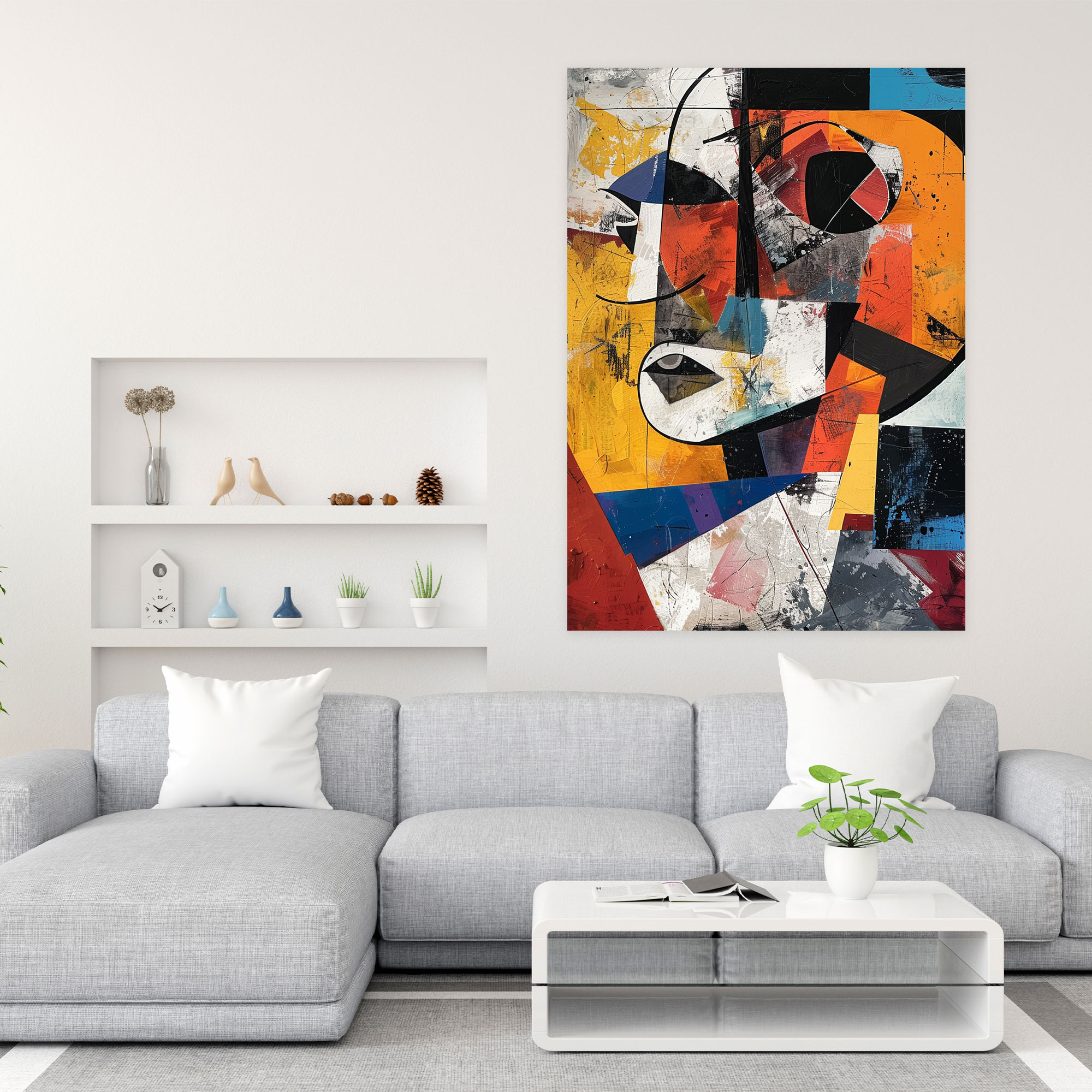 Dadaism Wall Art Canvas Print - Dadaism, Canvas, Canvas Wall Art, Wall Decoration