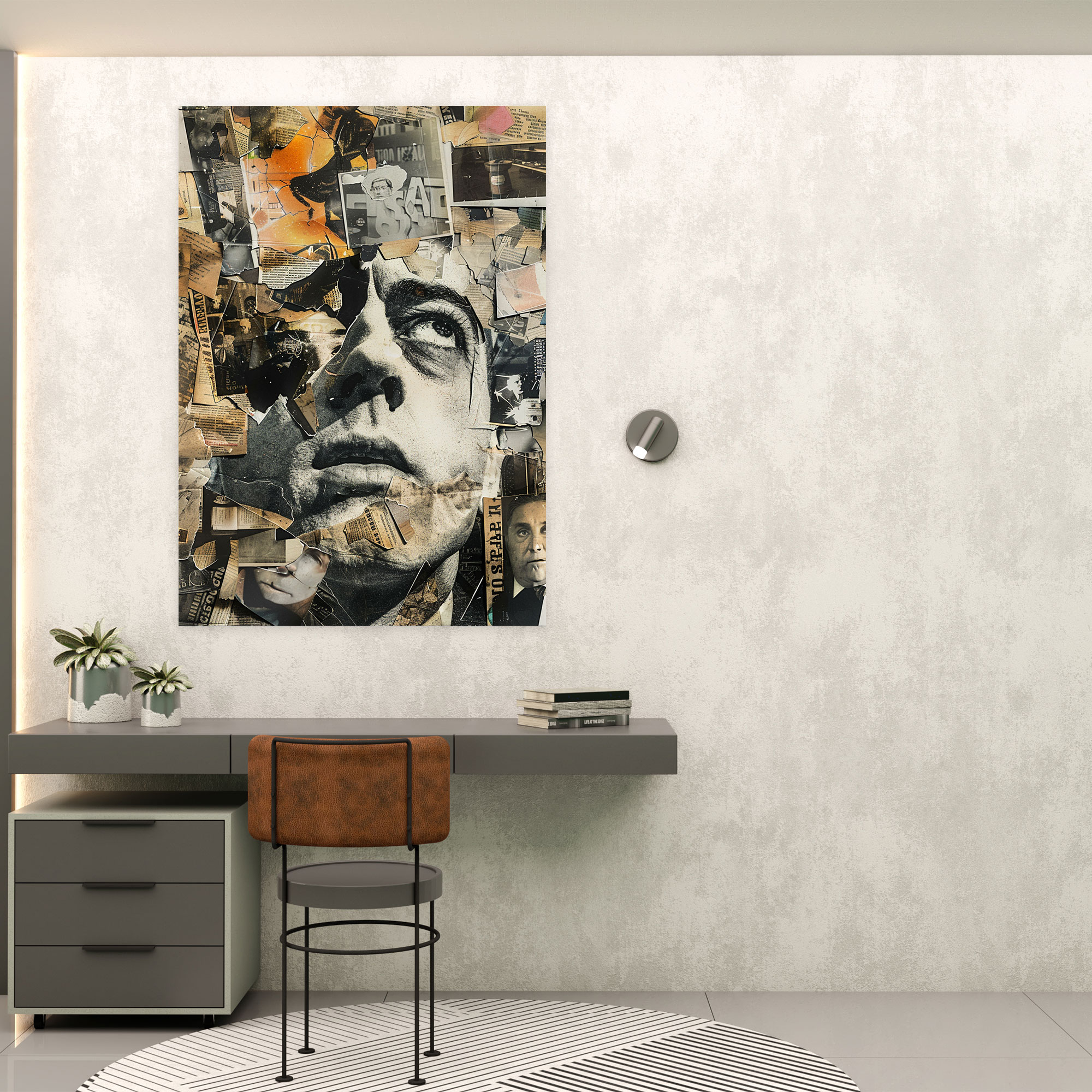 Dadaism Style Canvas Print - Dadaism, Wall Decoration, Canvas, Canvas Print