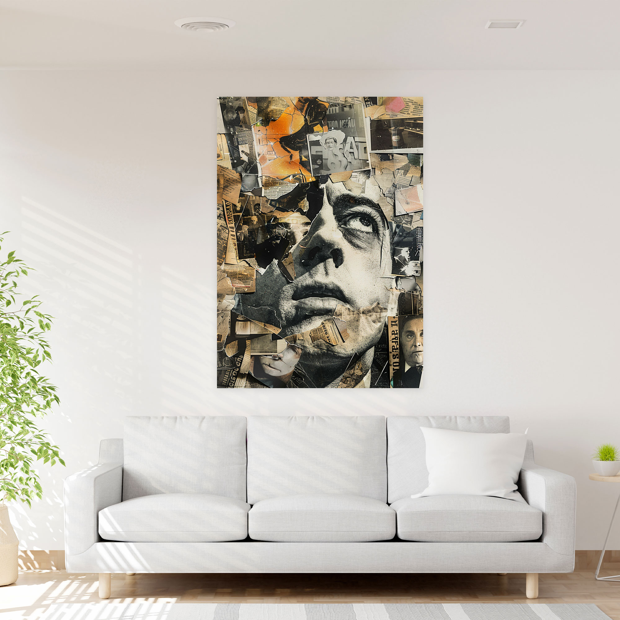 Dadaism Style Canvas Print - Dadaism, Wall Decoration, Canvas, Canvas Print